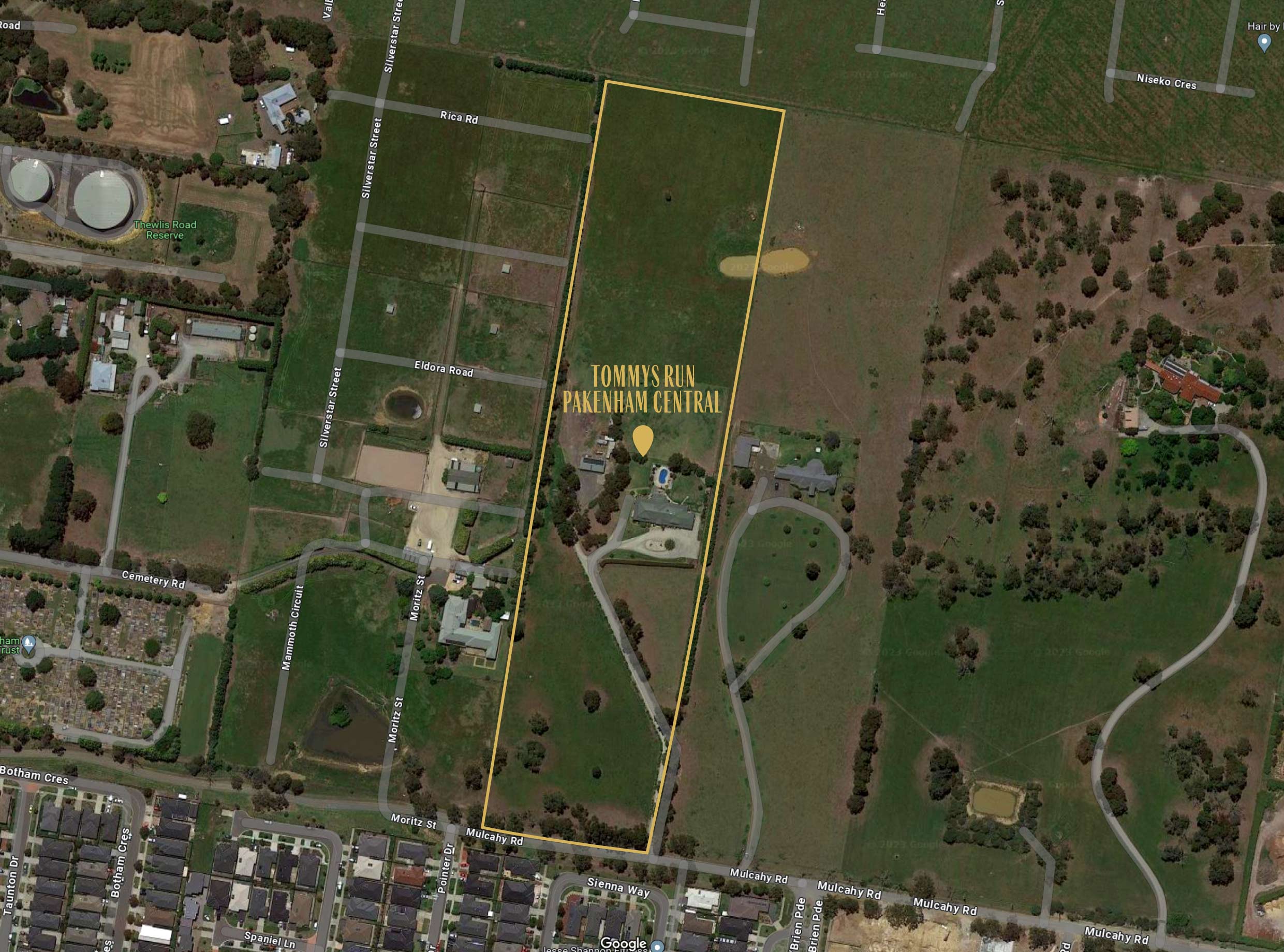Tommys Run Estate - Pakenham Aerial