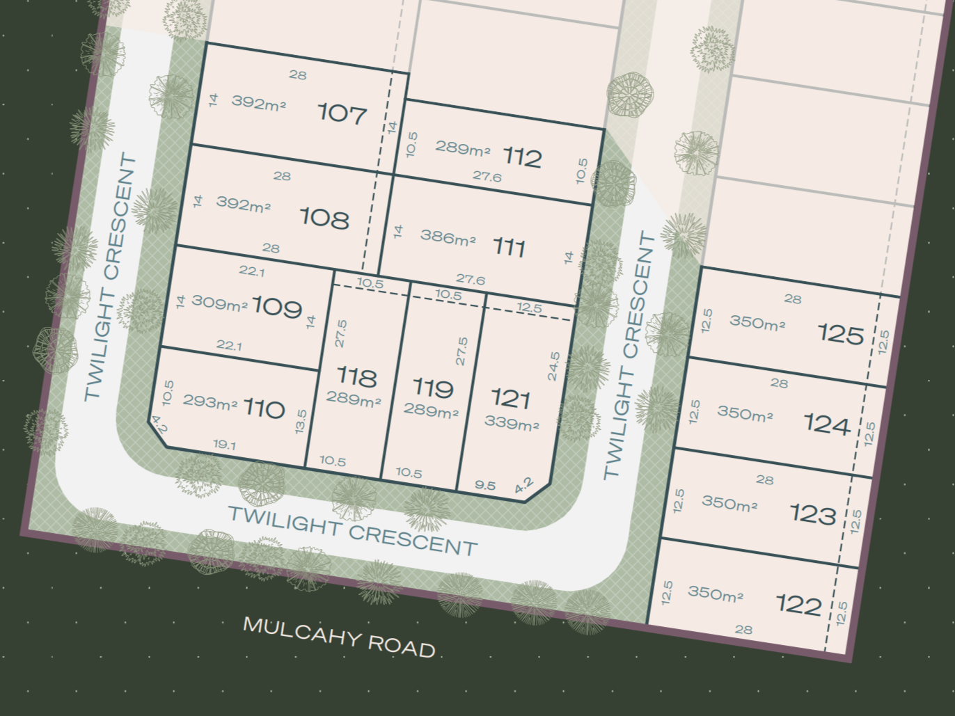 Tommys Run Estate - Pakenham Release Map