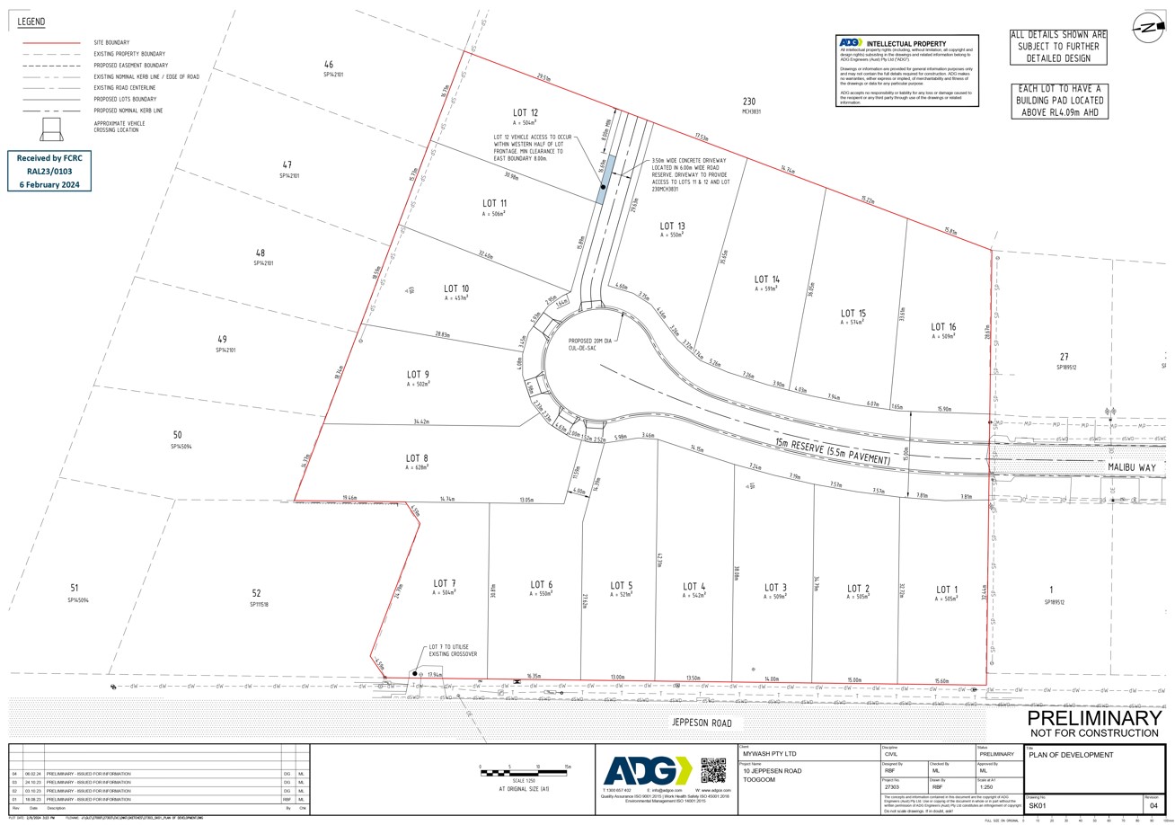 Toogoom Shores Estate - Toogoom Masterplan