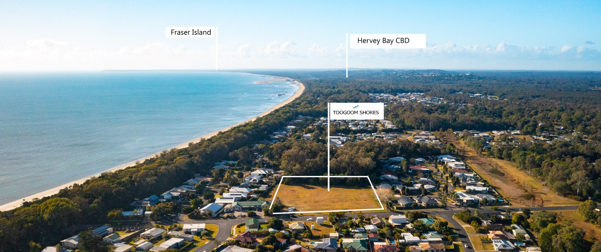 Toogoom Shores Estate - Toogoom Aerial