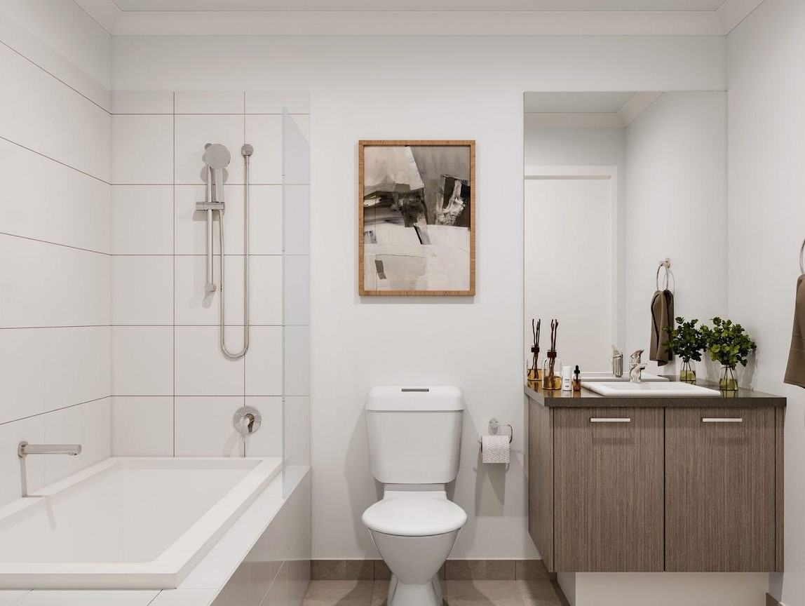 TownLiving by Metricon Homes at Merrifield - Mickleham Bathroom