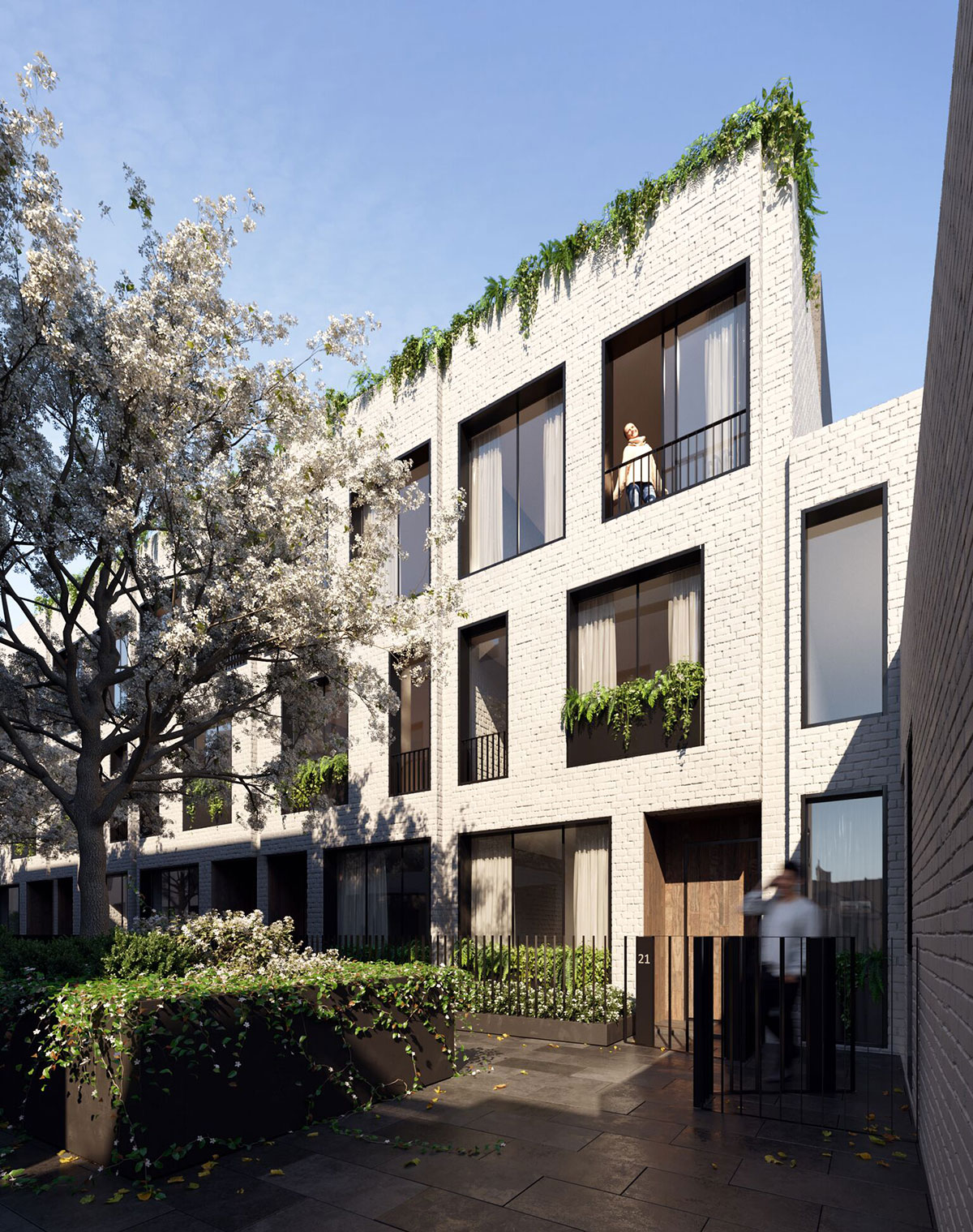Townhaus Estate - West Melbourne Render