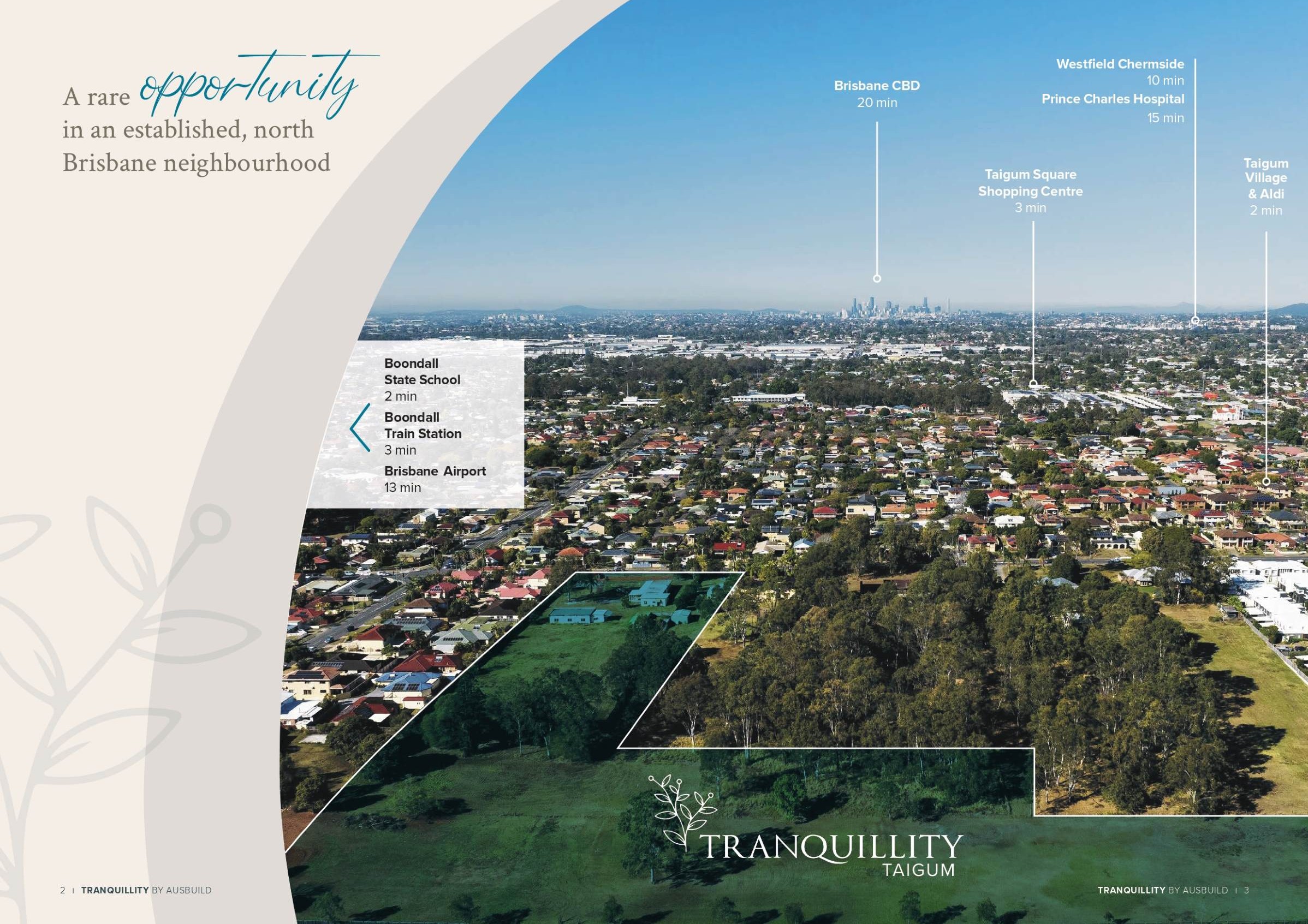 Tranquillity Estate - Taigum Aerial