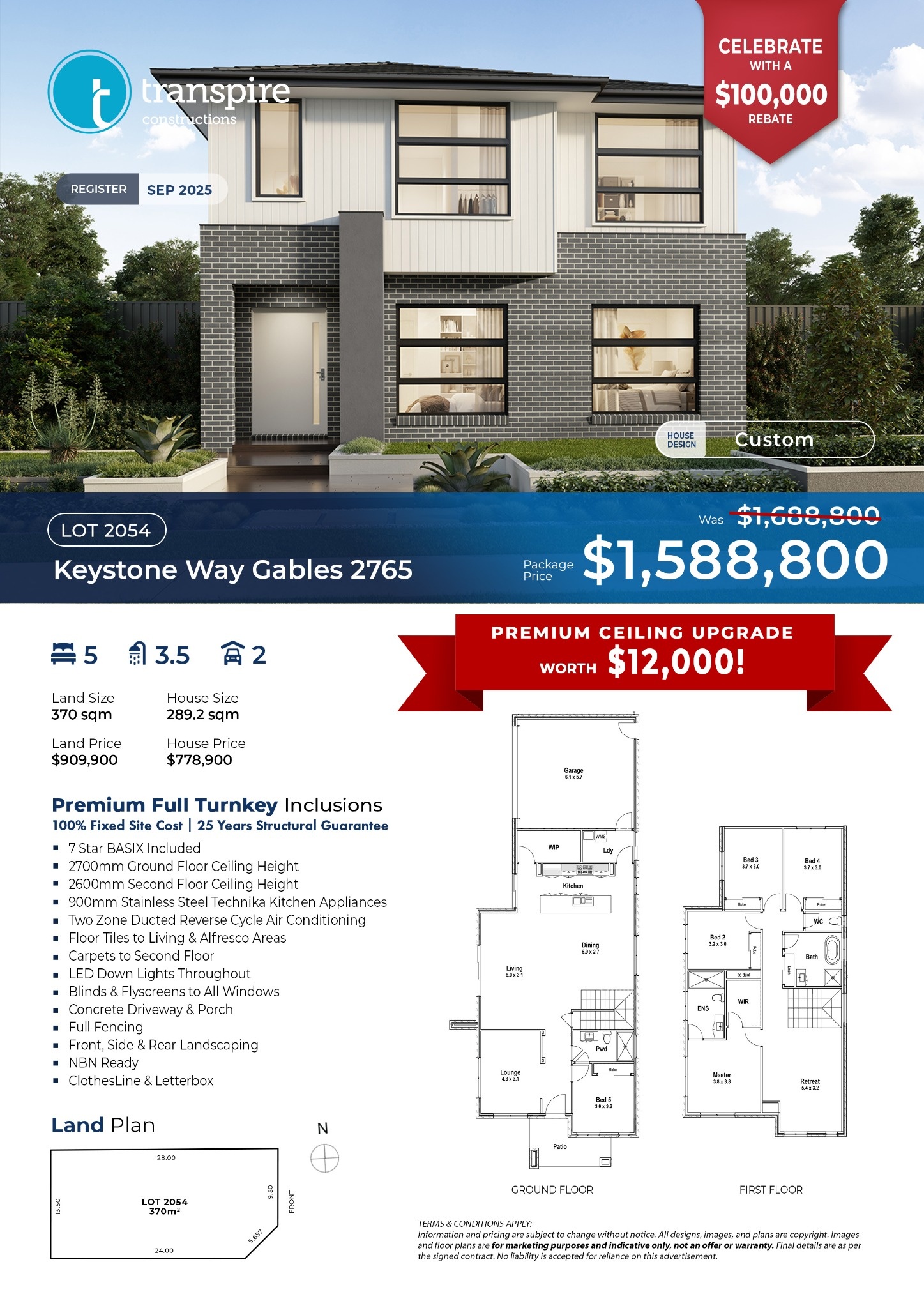 Transpire at Box Hill - Gables Promotion/Offer