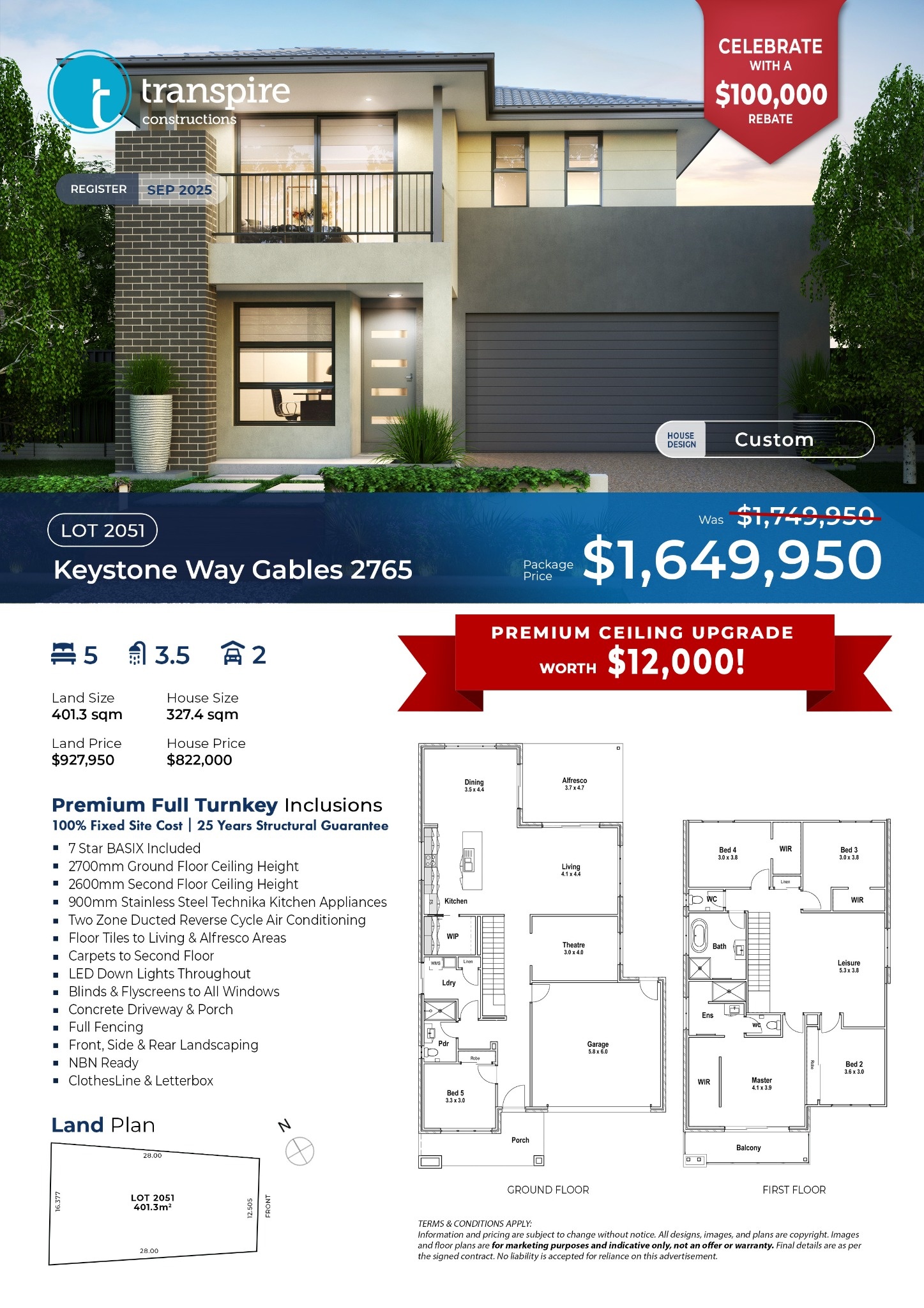 Transpire at Box Hill - Gables Promotion/Offer
