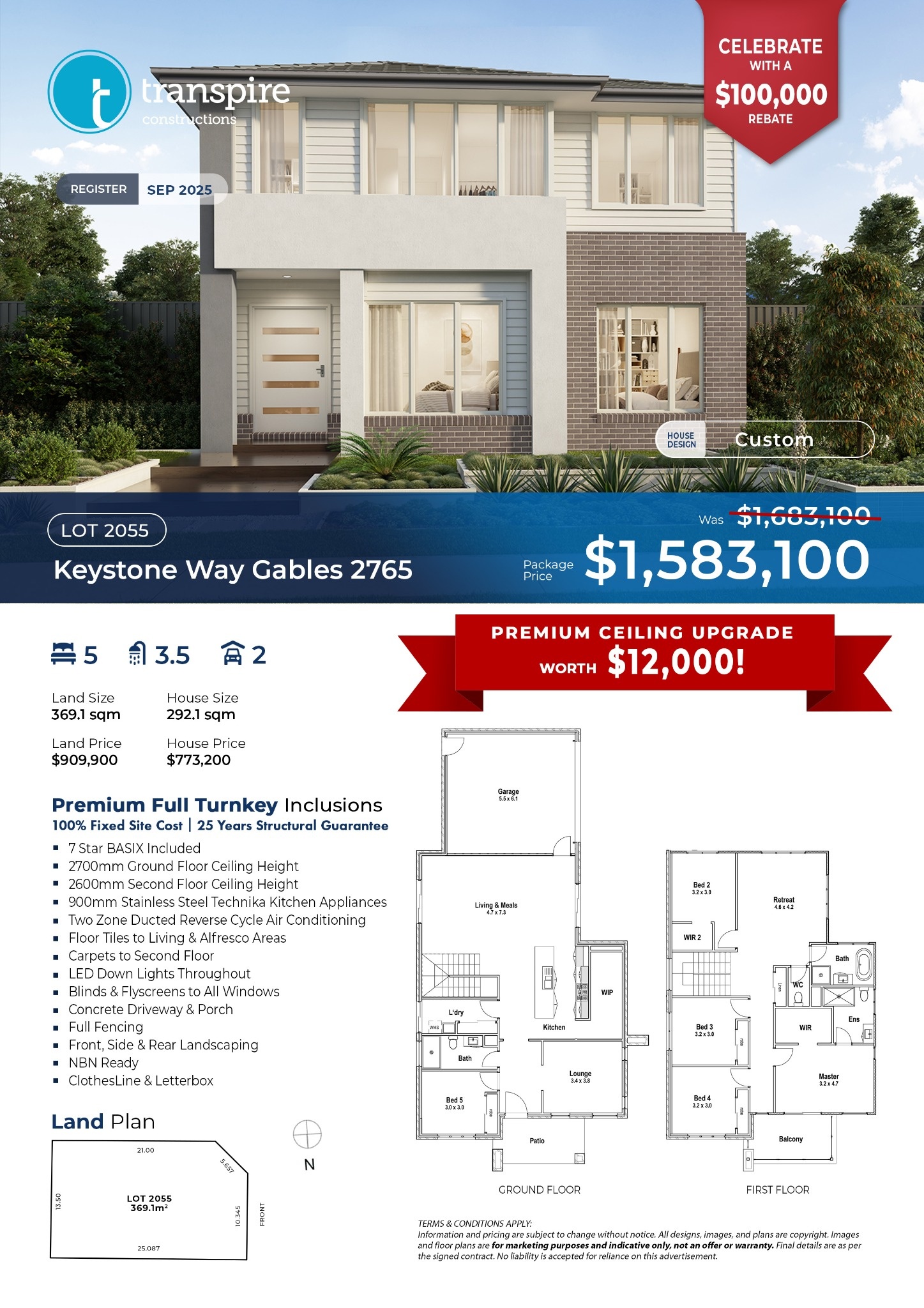 Transpire at Box Hill - Gables Promotion/Offer