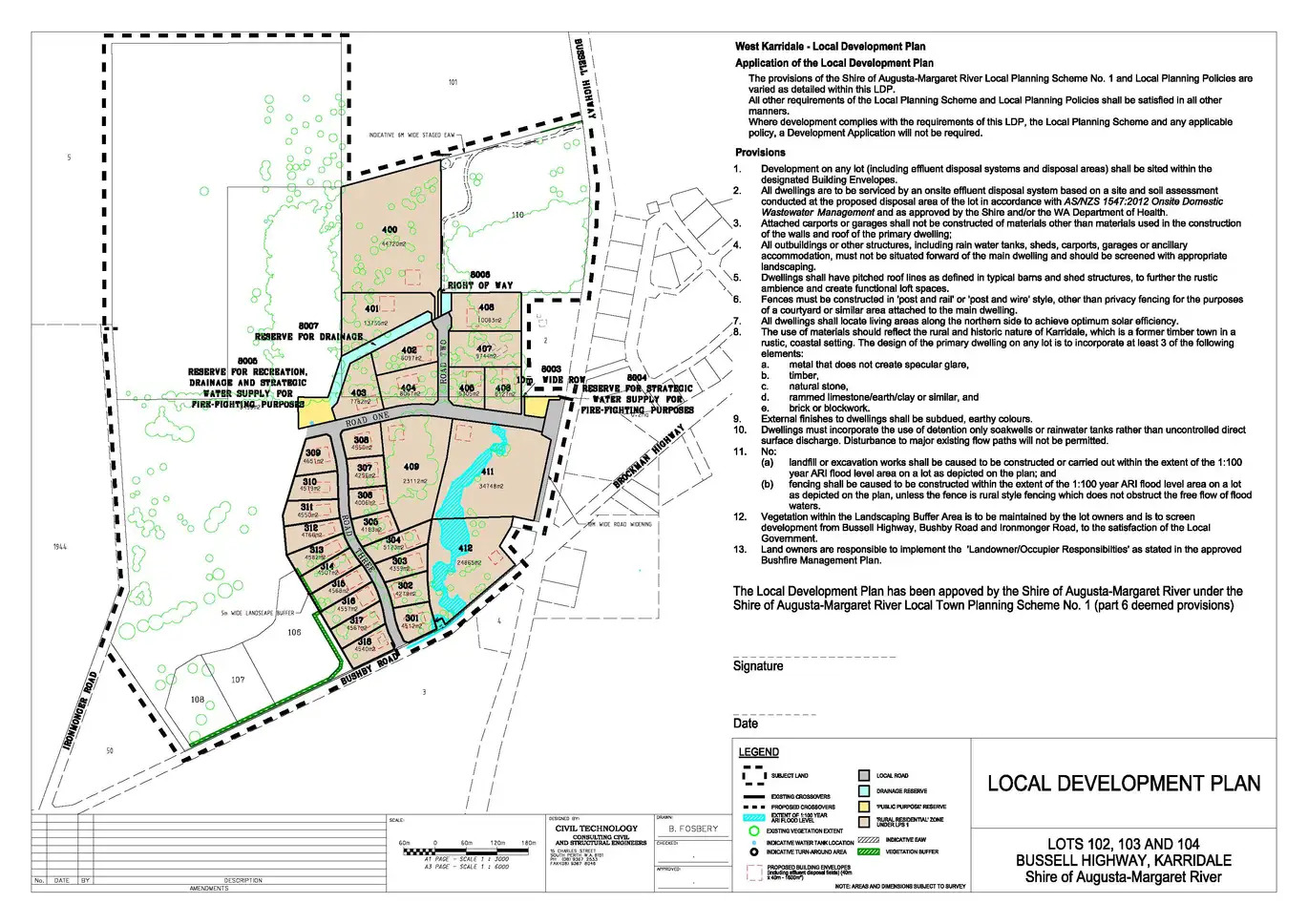 Treescapes Estate - Karridale Masterplan