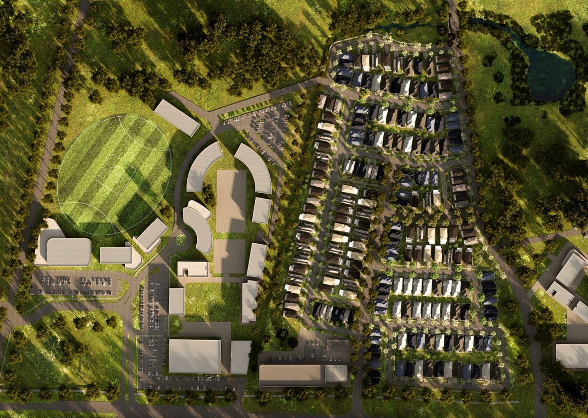Tribella Rise - Wyndham Vale Aerial