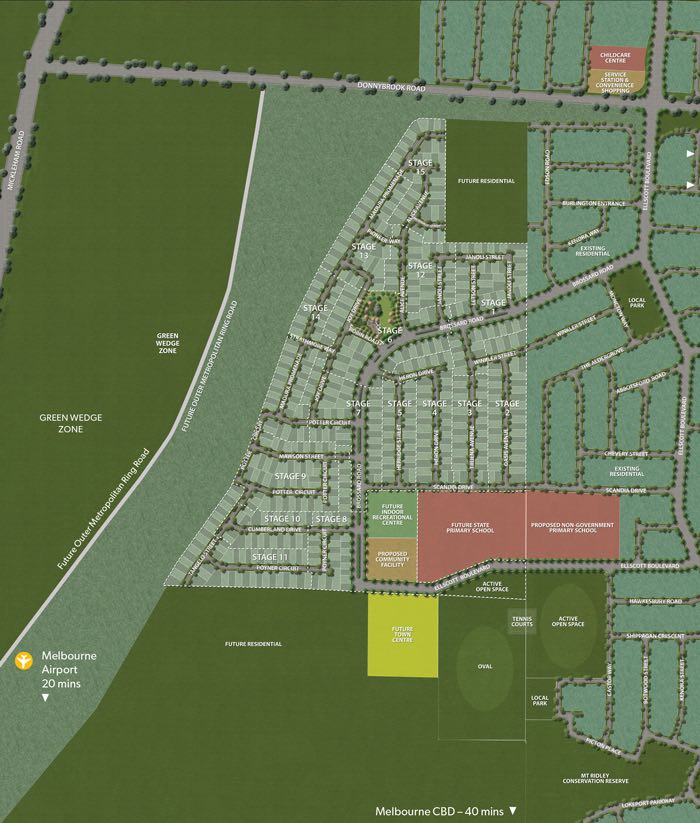 Trijena Estate masterplan