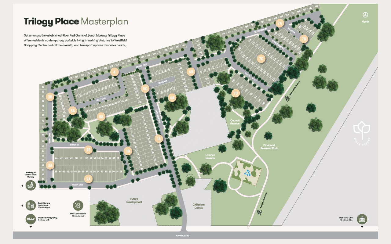 Trilogy Place Estate - South Morang Master Plan_0