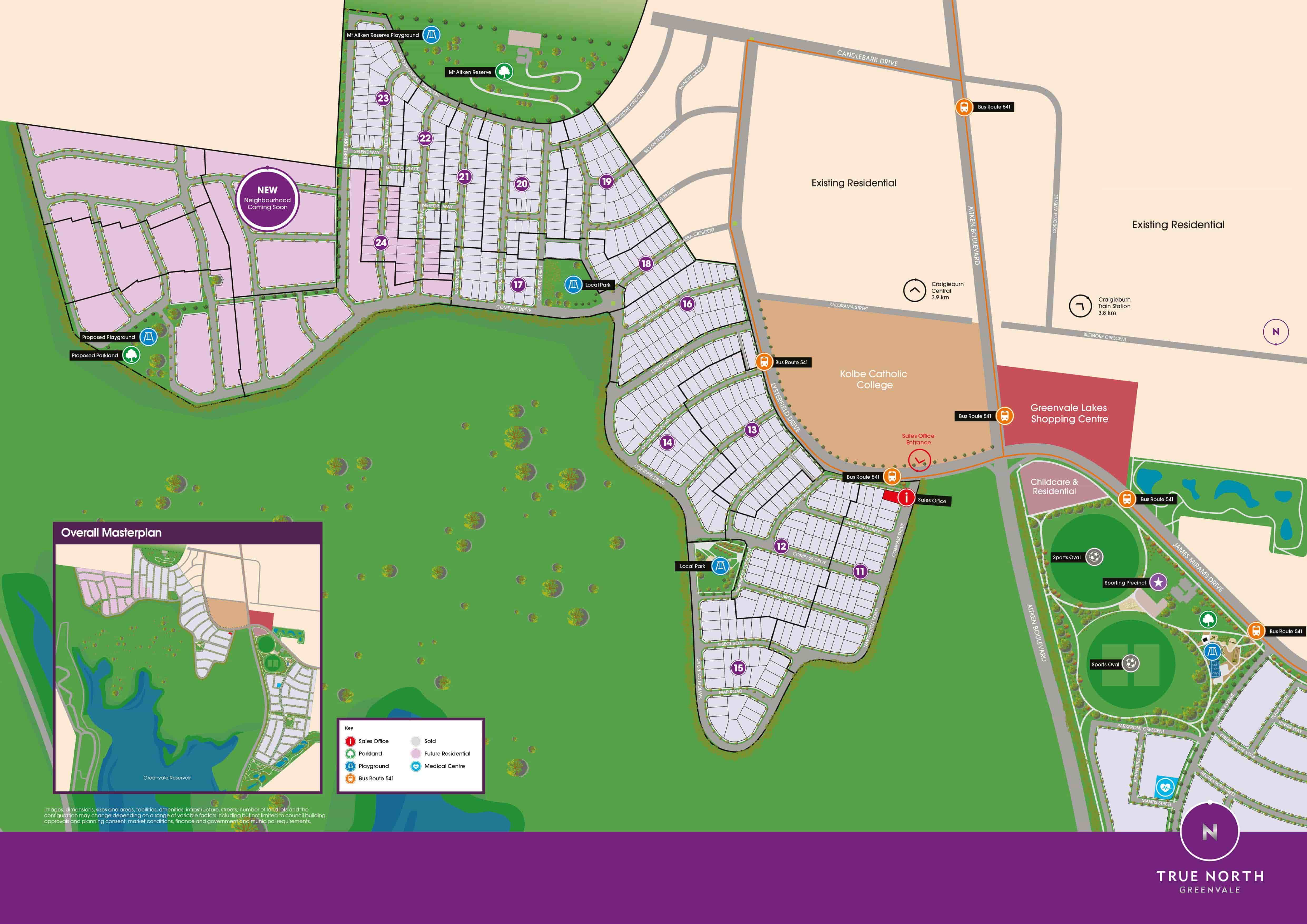 True North Estate - Greenv Masterplan
