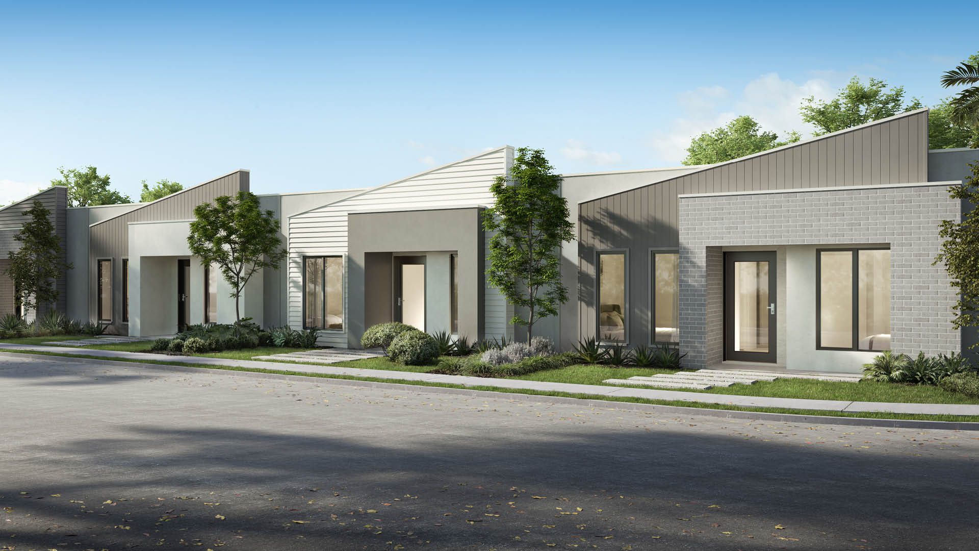 Twenty Two at Providence Estate - South Ripley Streetscape