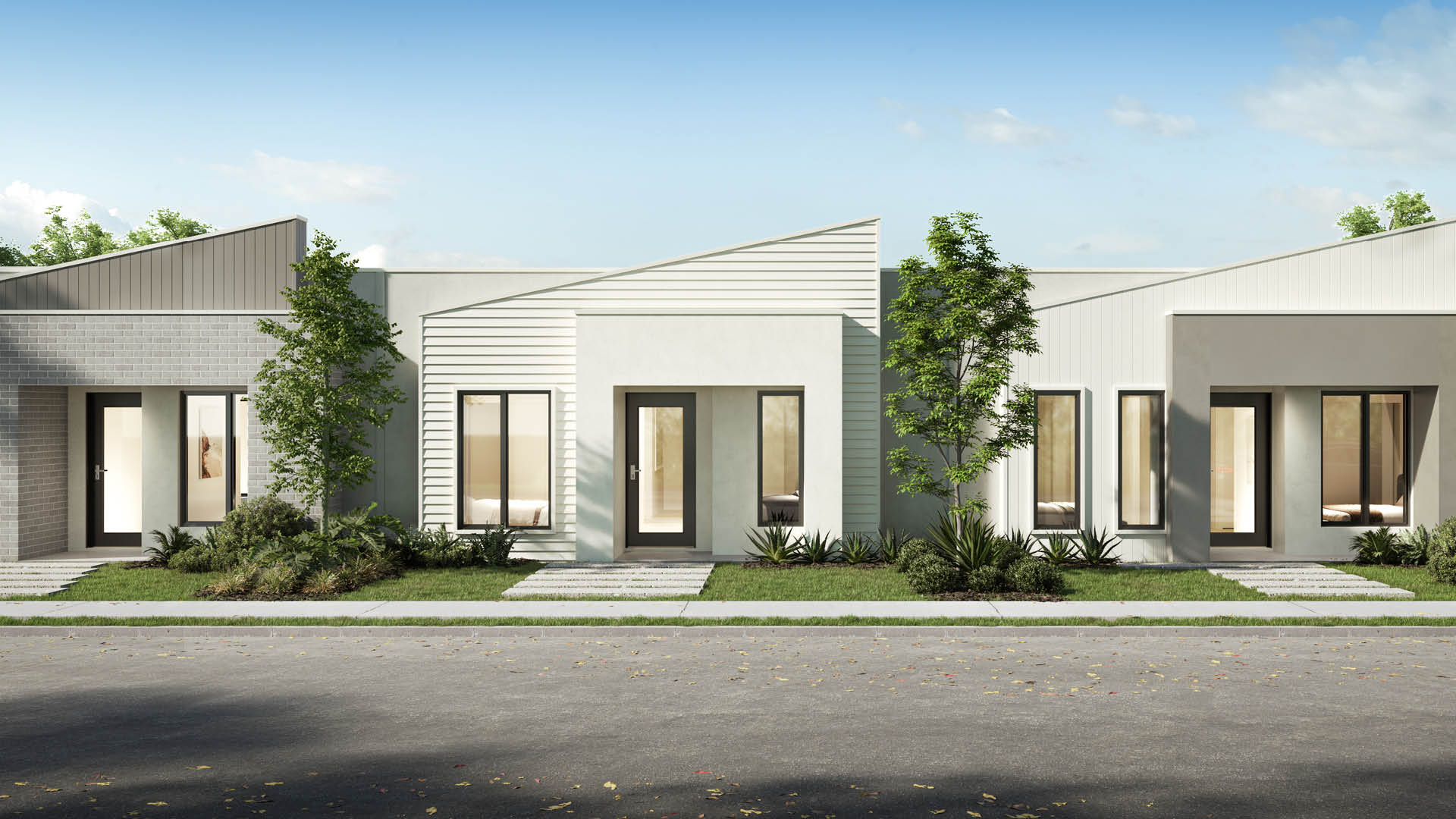 Twenty Two at Providence Estate - South Ripley Streetscape