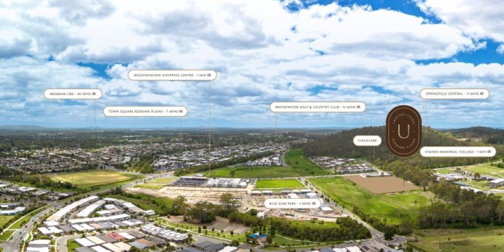 Ultima Townhomes - Redbank Plains Aerial