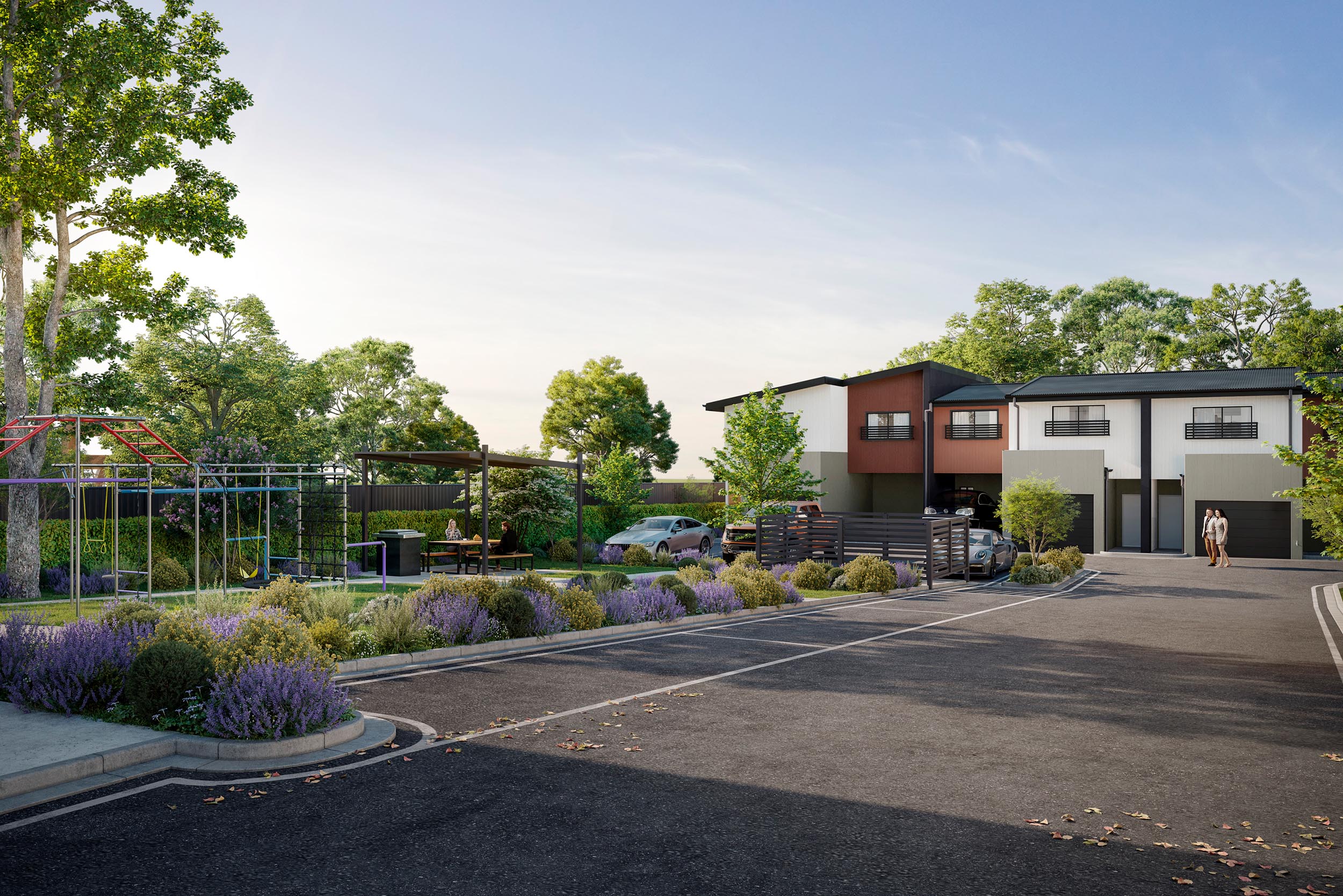 Ultima Townhomes - Redbank Plain Streetscape