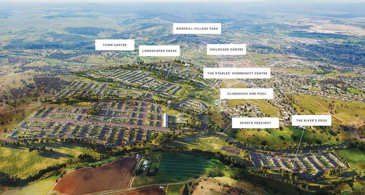 Underbank Estate - Bacchus Marsh Aerial