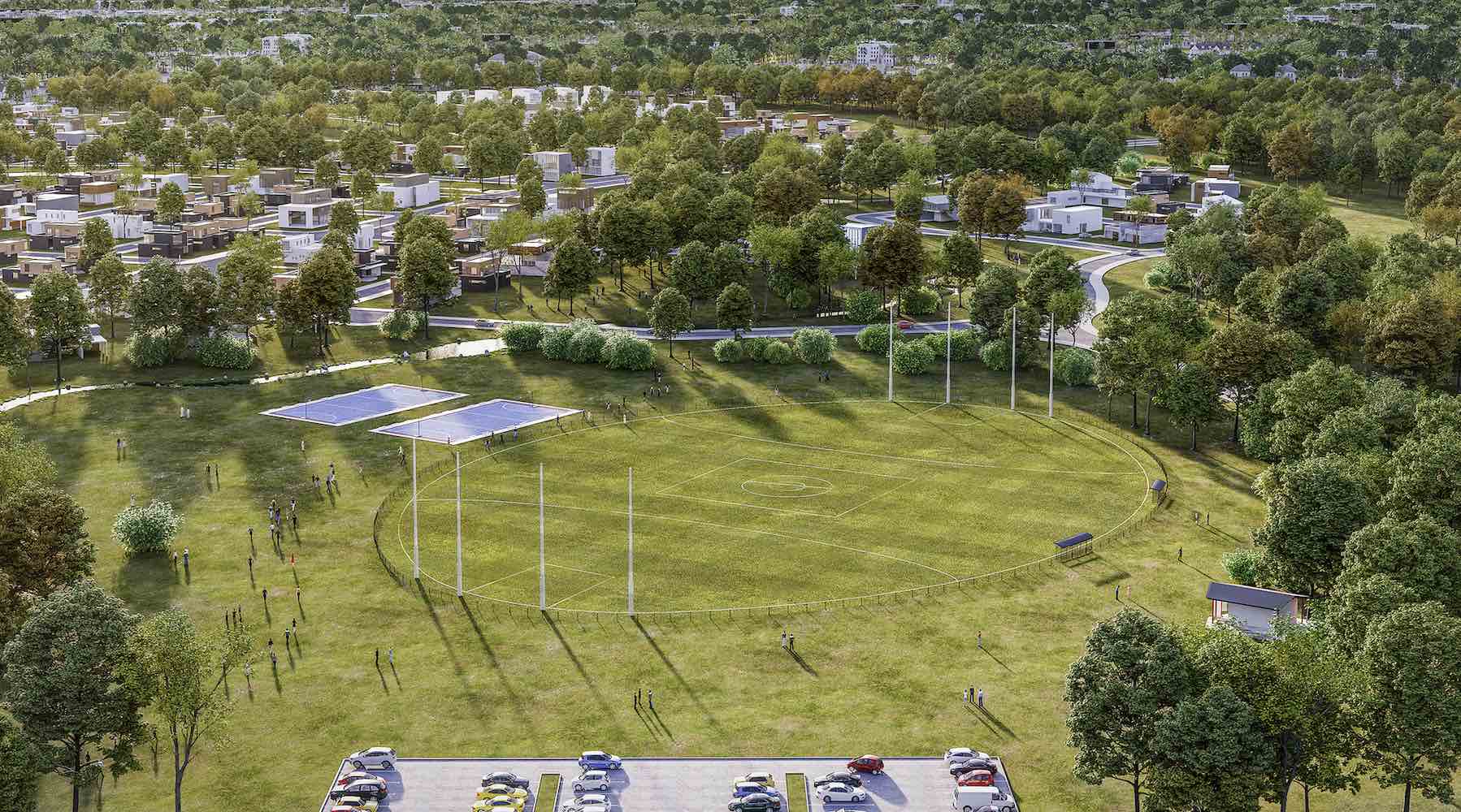 Underbank Estate - Bacchus Marsh Render
