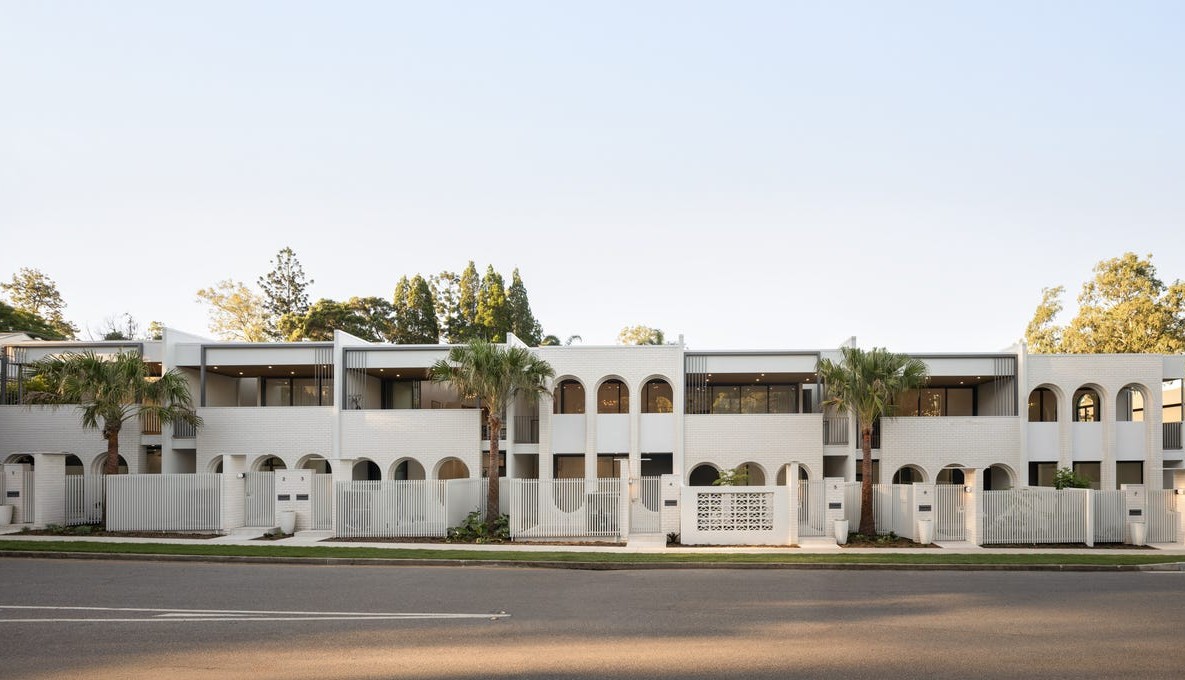 Union Townhomes - Taringa Streetscape