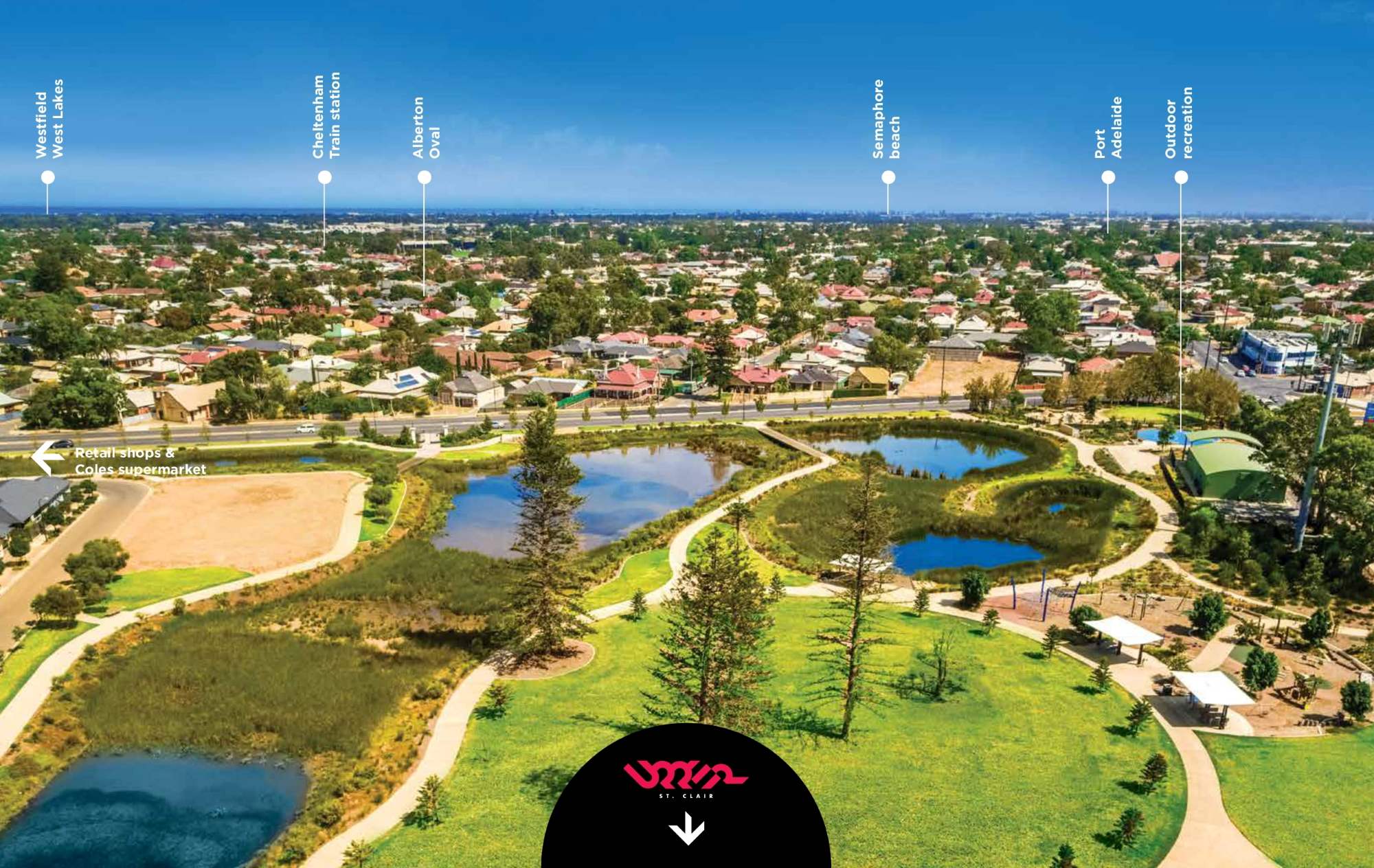 Upper St Clair Estate - St C Aerial