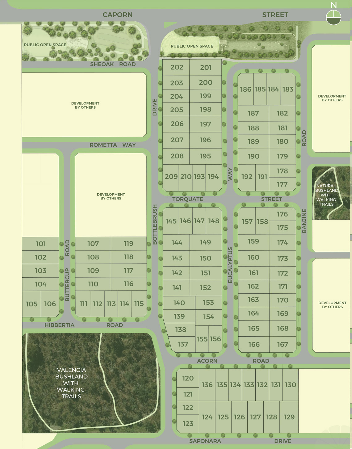 Valencia Estate - Wanneroo  Masterplan
