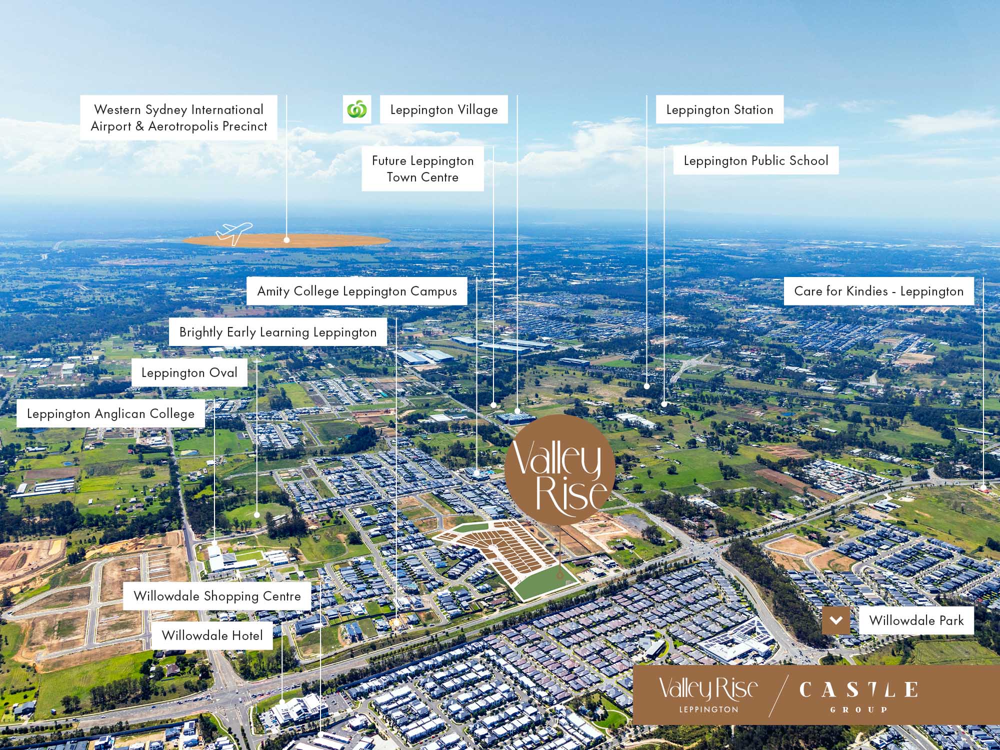 Valley Rise Estate - Lepping Location Map