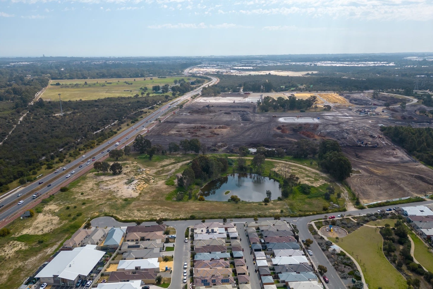 Varuna Private Estate - Piara Waters Aerial