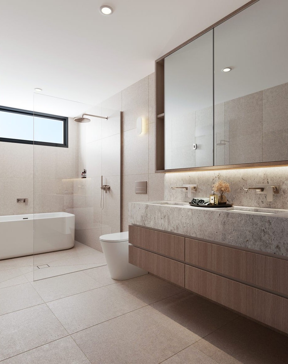 Veil Townhomes - Brighton Bathroom