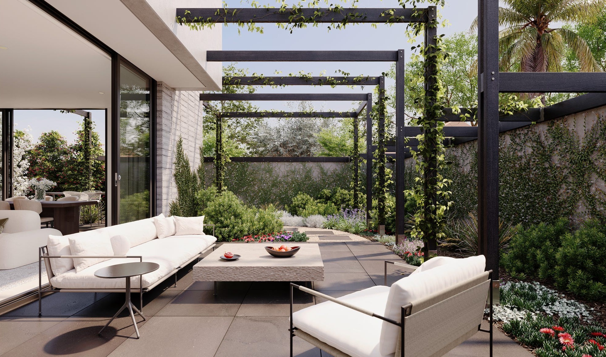 Veil Townhomes - Brighton Backyard