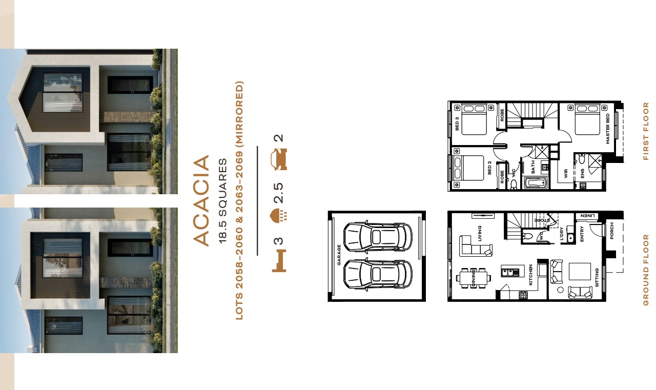 Vermont Townhome Collection at Arramont - Wollert
