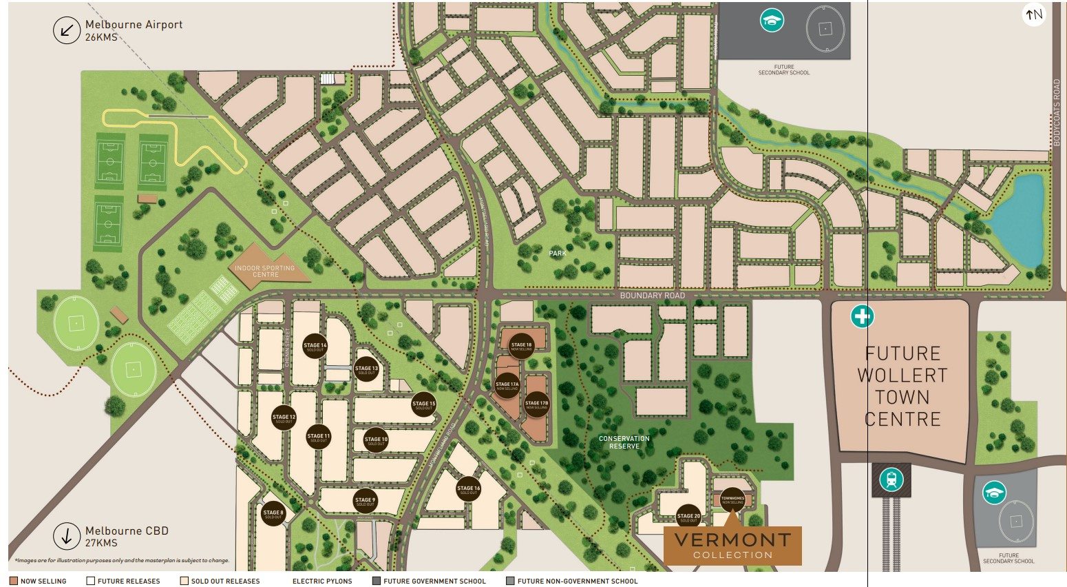 Vermont Townhome Collection at Arramont - Wollert