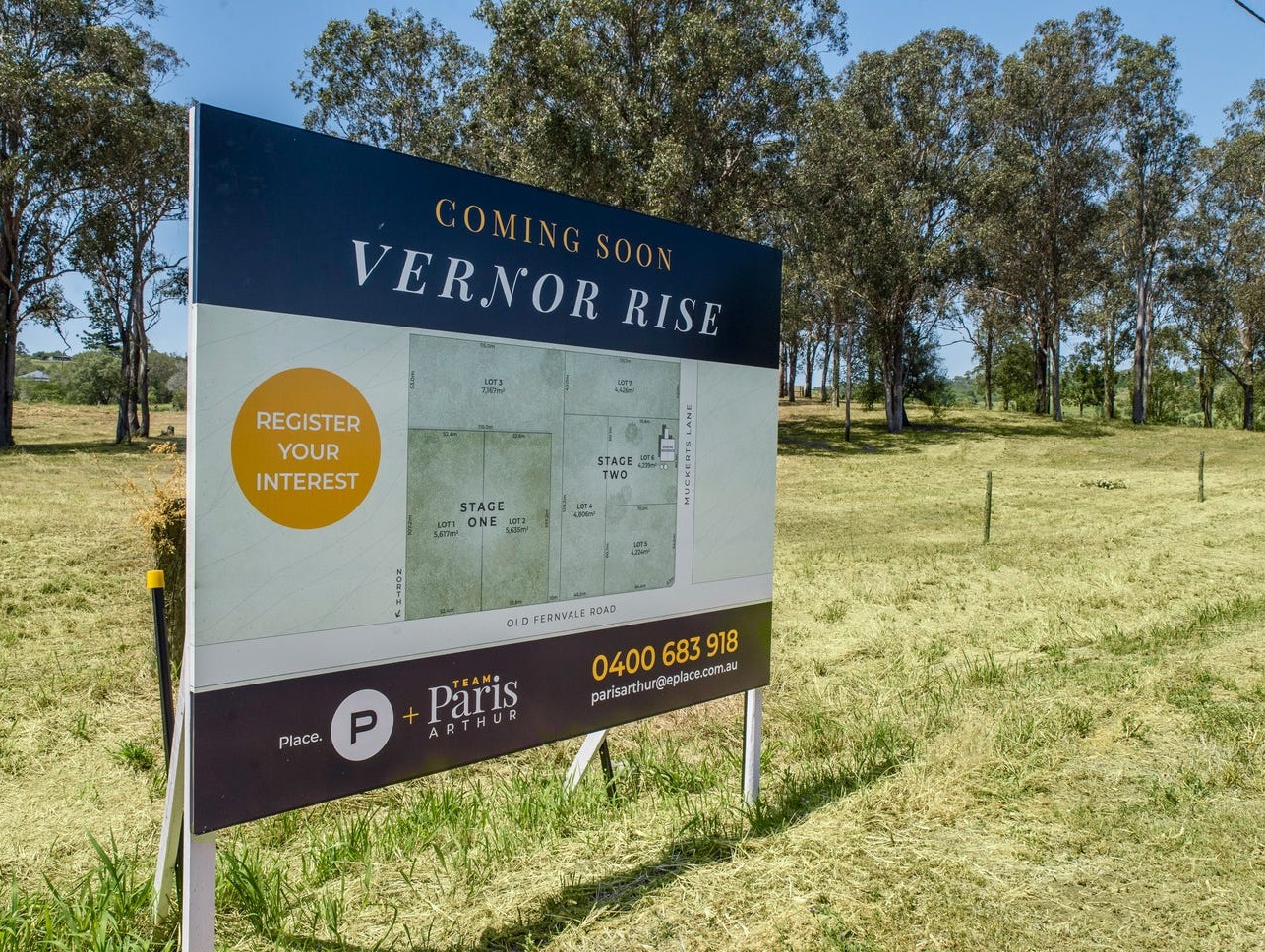 Vernor Rise Estate - Vernor Streetscape