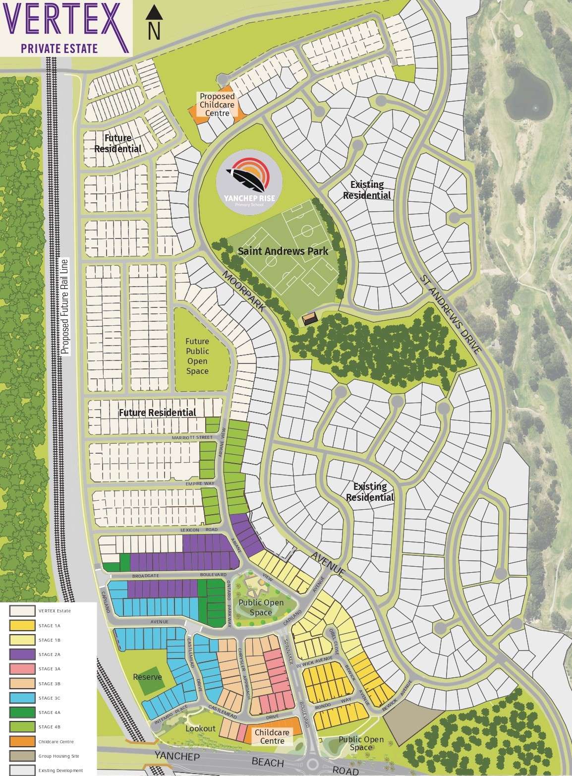 Vertex Private Estate - Yanch Masterplan