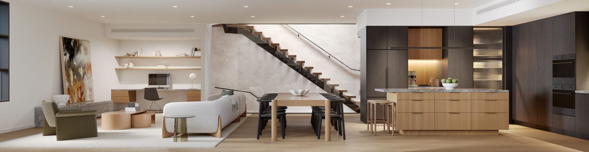Vertu Townhomes - Caulfield South Render