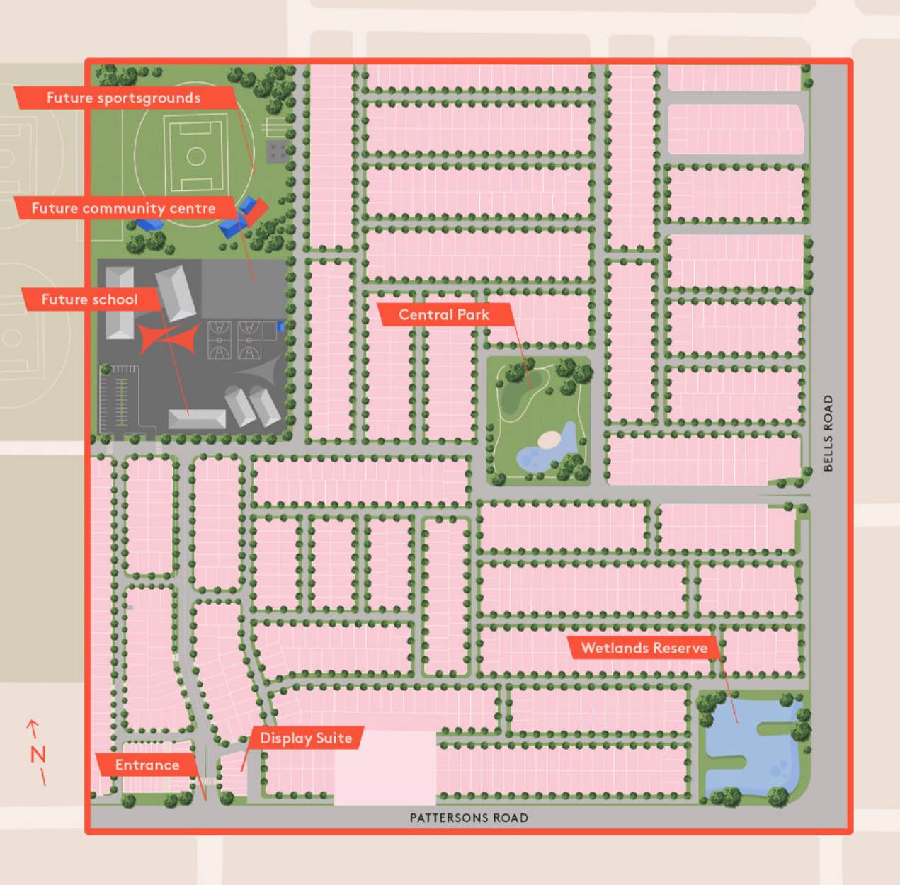 Verve Estate - Clyde North Masterplan