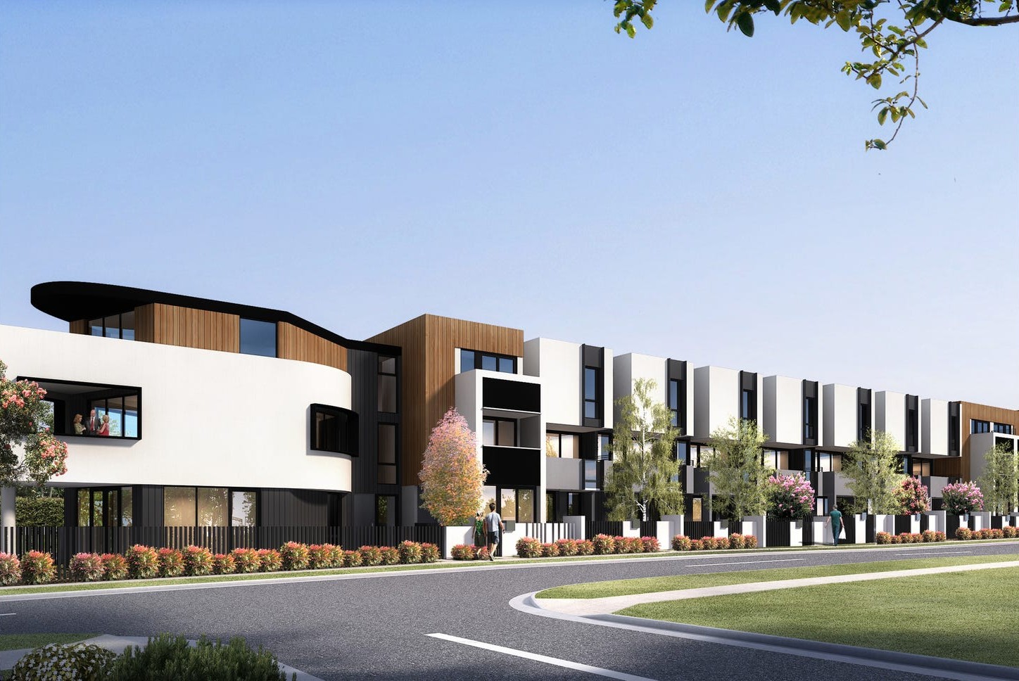 Vevila Townhouses - Sunshine Render