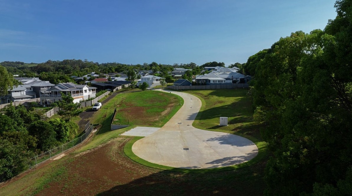 Village Edge Estate - Bangalow Aerial