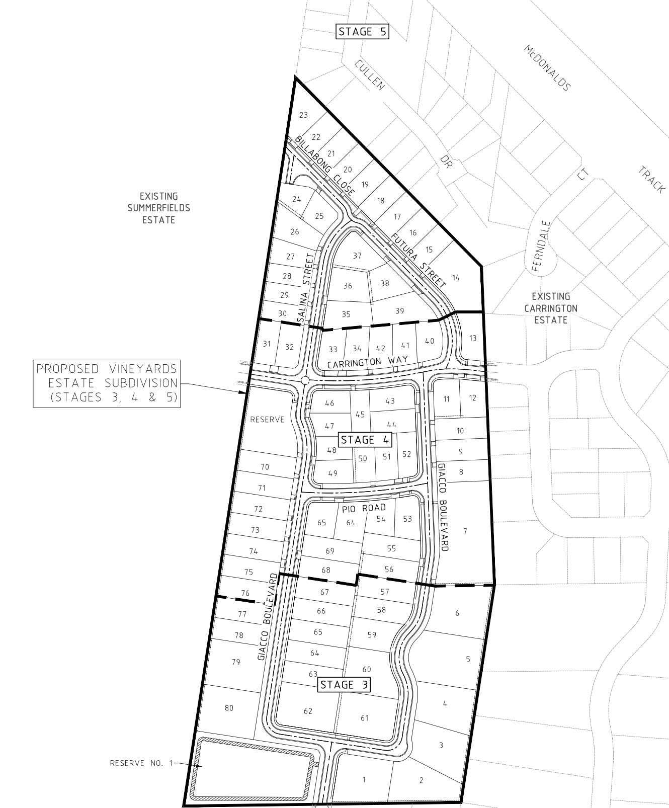 Vineyard Estate - Lang Lang Masterplan
