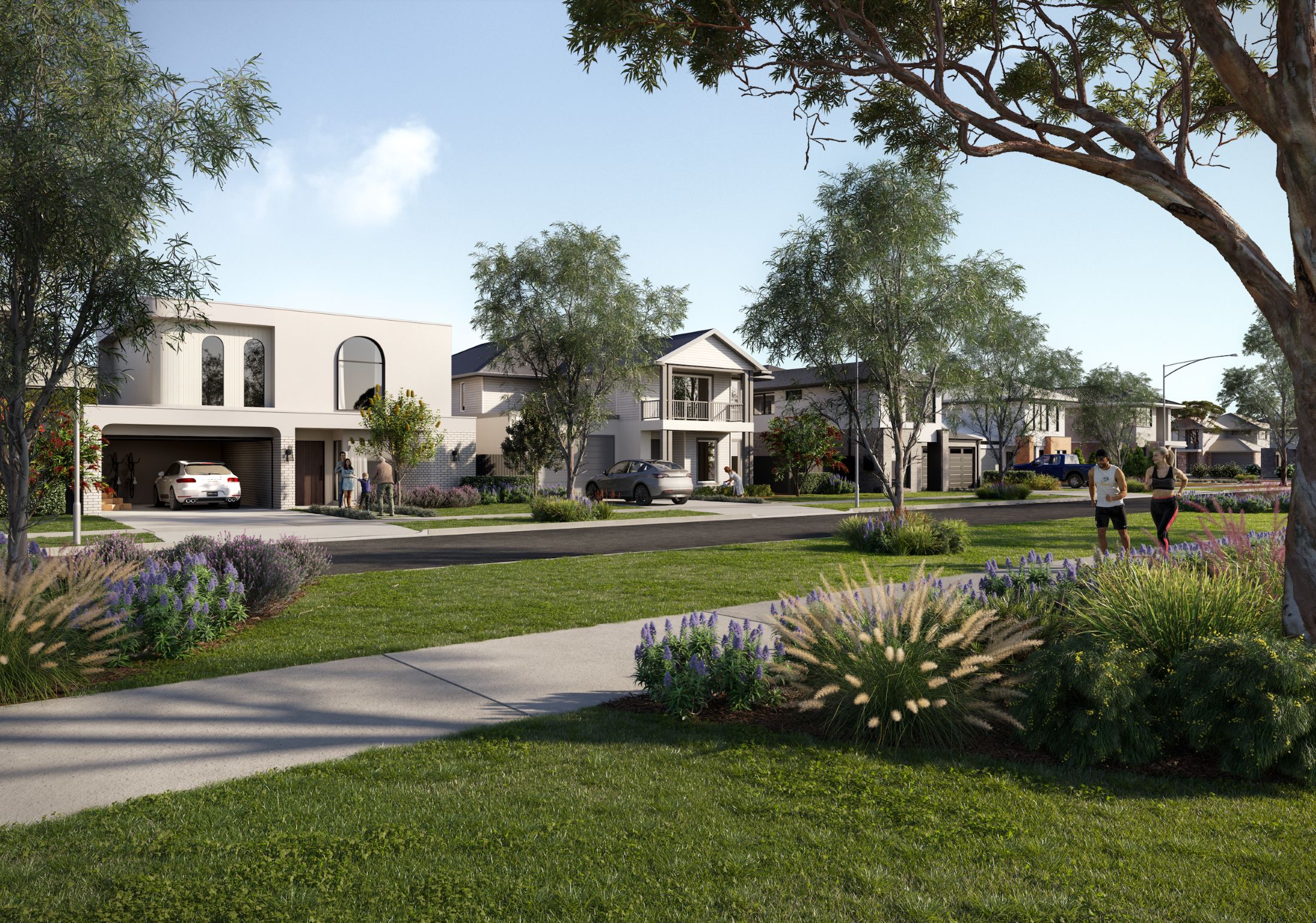 Viridian - Greenval Streetscape