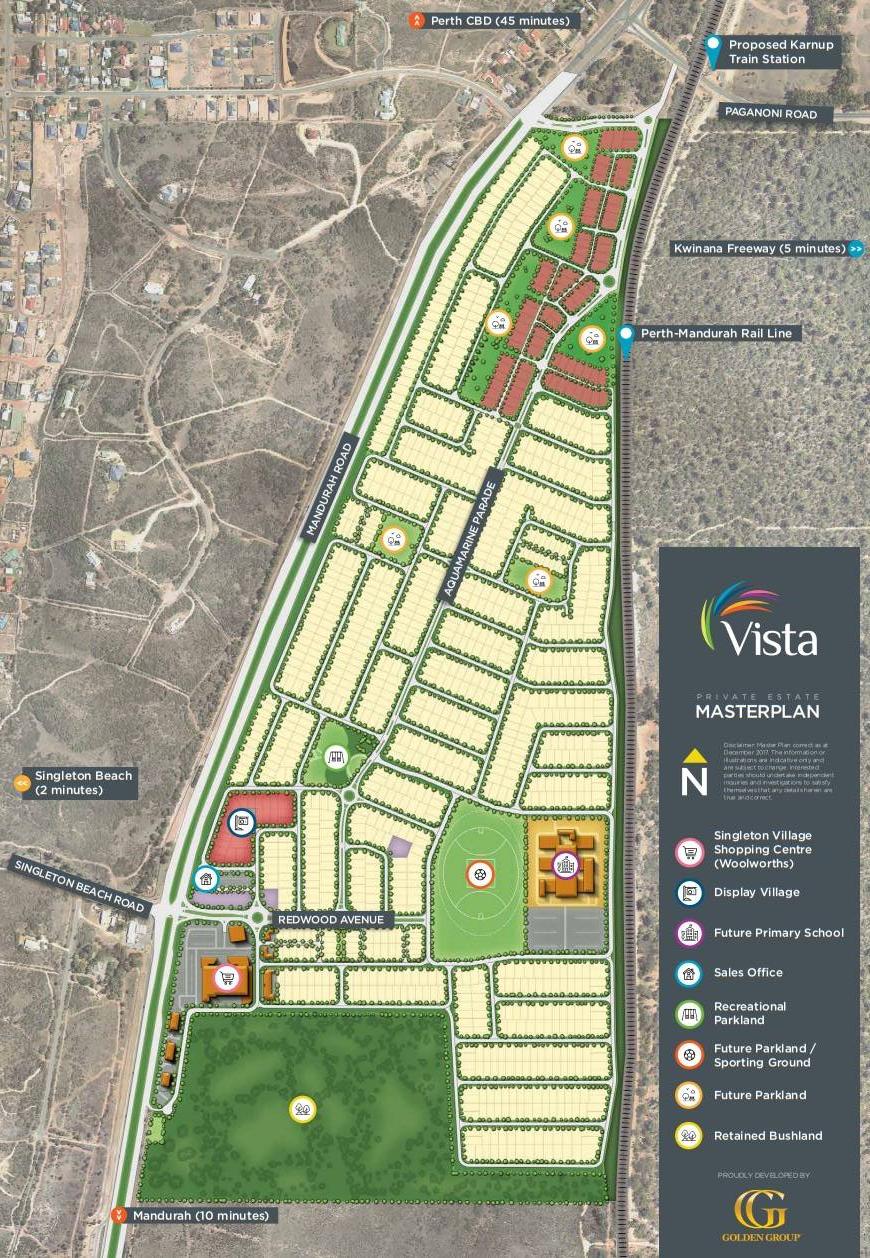 Vista Private Estate - Karnup Masterplan
