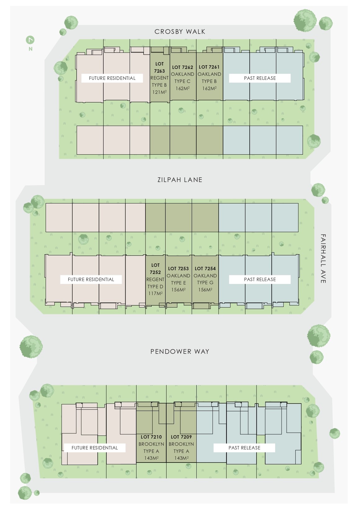 Vista Townhomes at Harpley - Werribee Masterplan