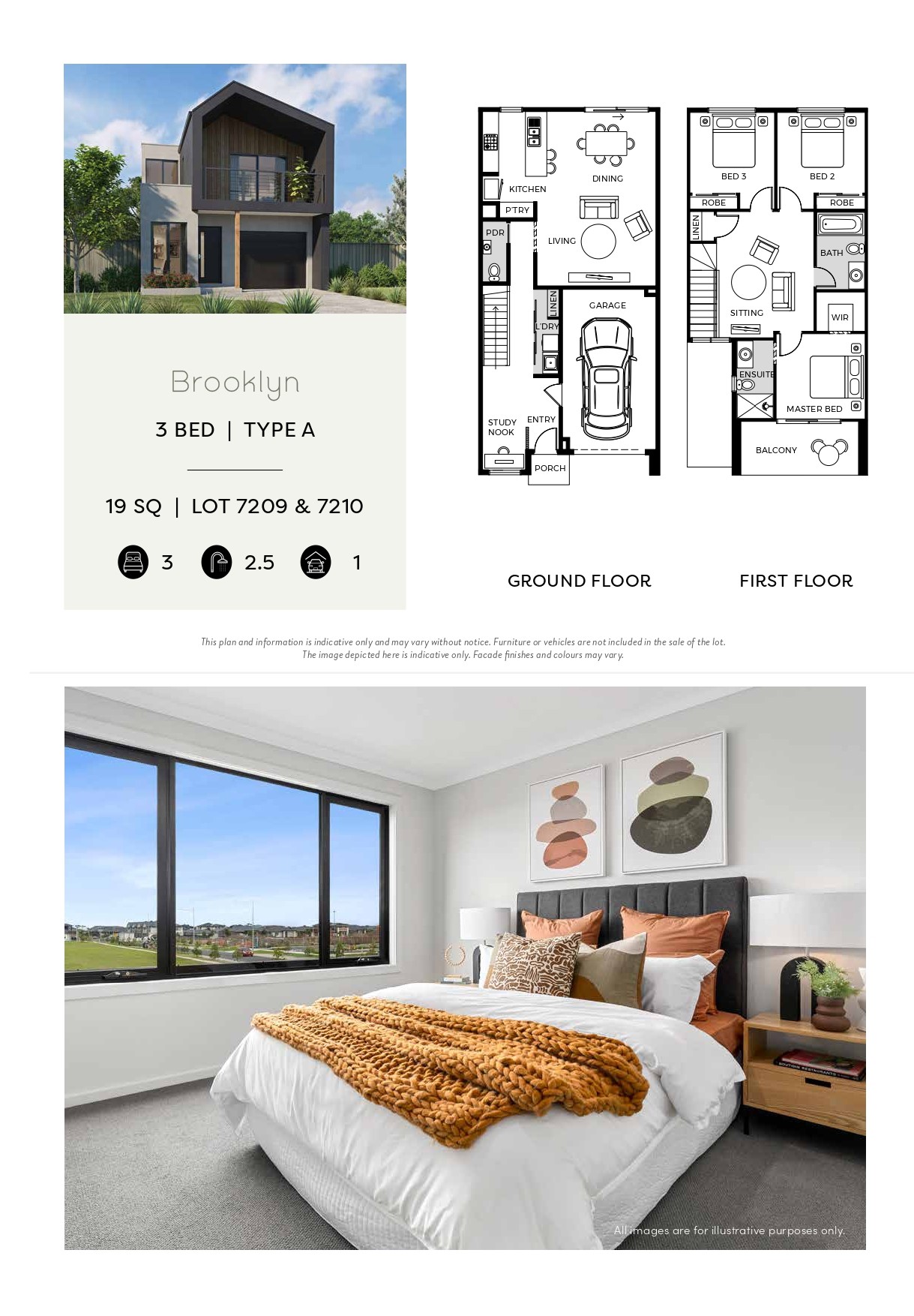 Vista Townhomes at Harpley - Werribee Floorplan