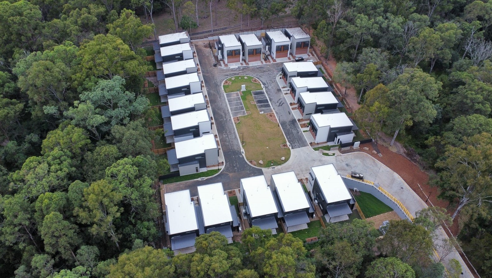Vistas on Wivenhoe Townhomes - Albany Creek Aerial