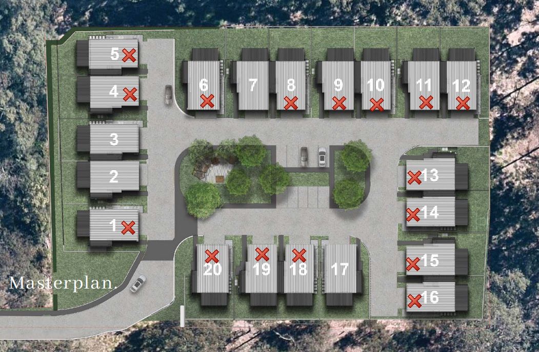 Vistas on Wivenhoe Townhomes - Albany Creek Aerial