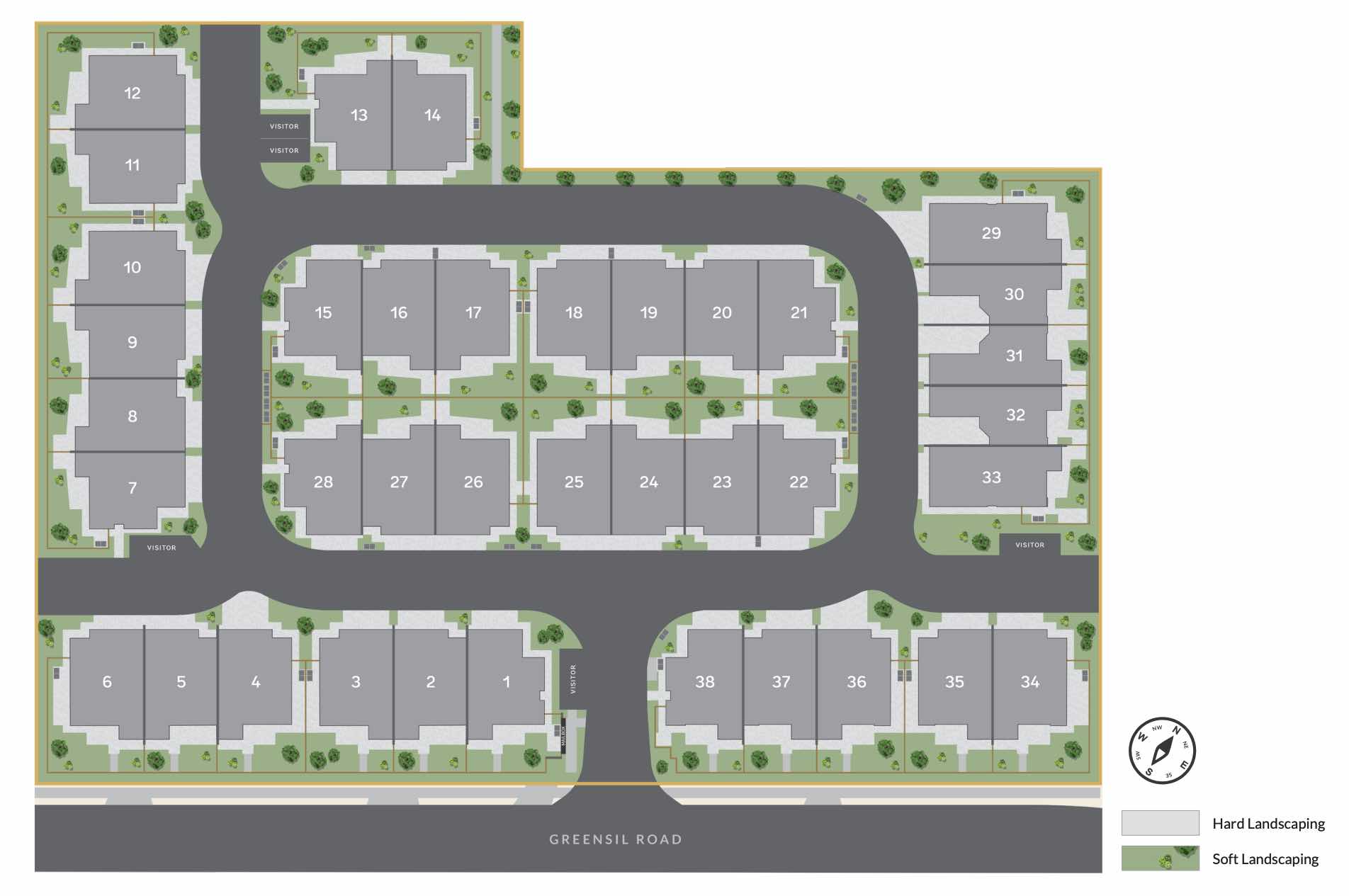 Vitality Townhouses - Albany Creek Masterplan