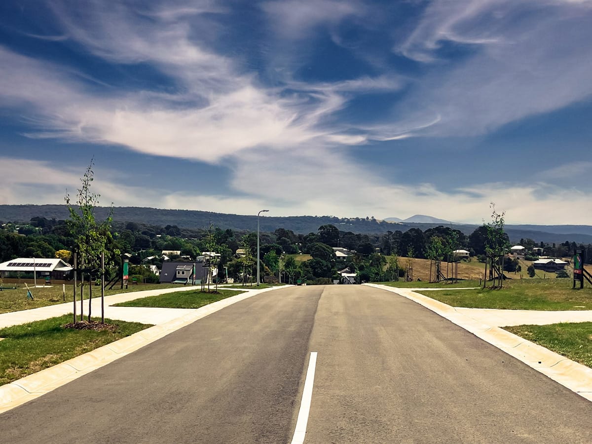 Vue Estate - Daylesford Streetscape
