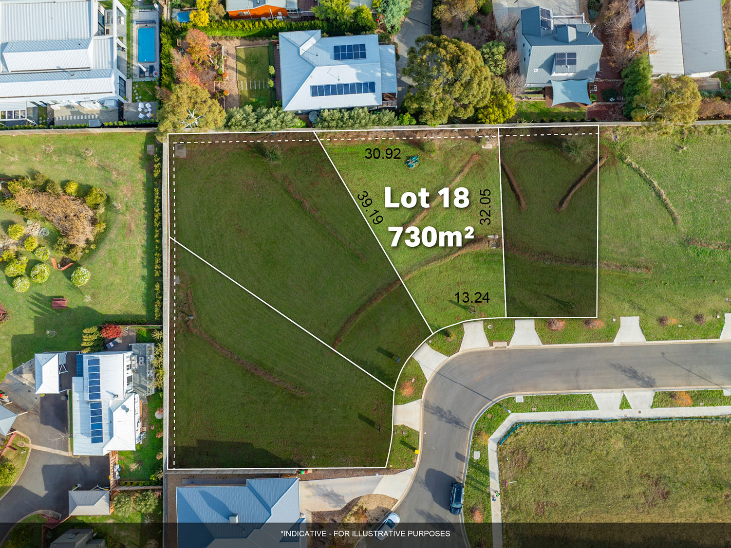 Vue Estate - Daylesford Aerial