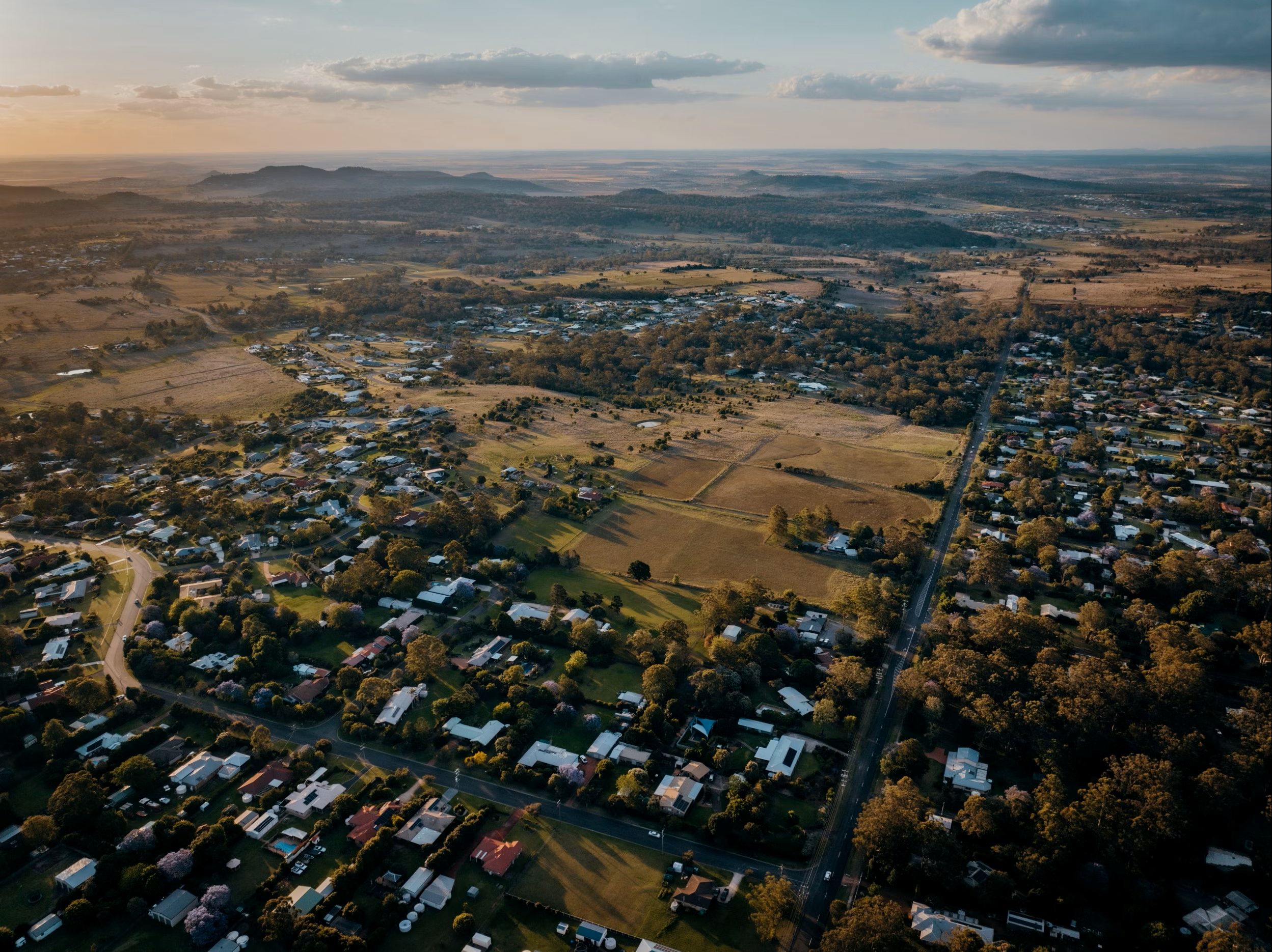 Walermare Estate - Highfields Aerial