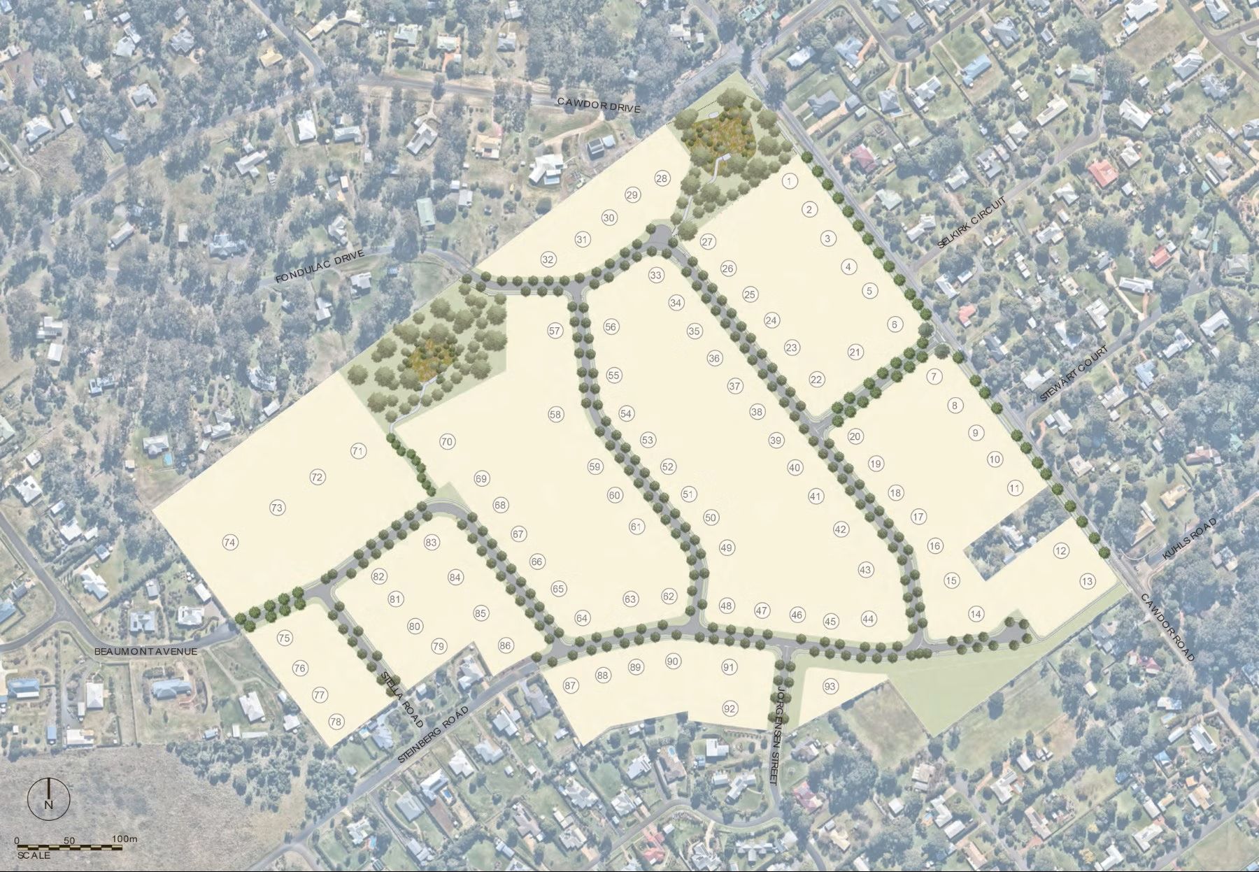 Walermare Estate - Highfield Masterplan
