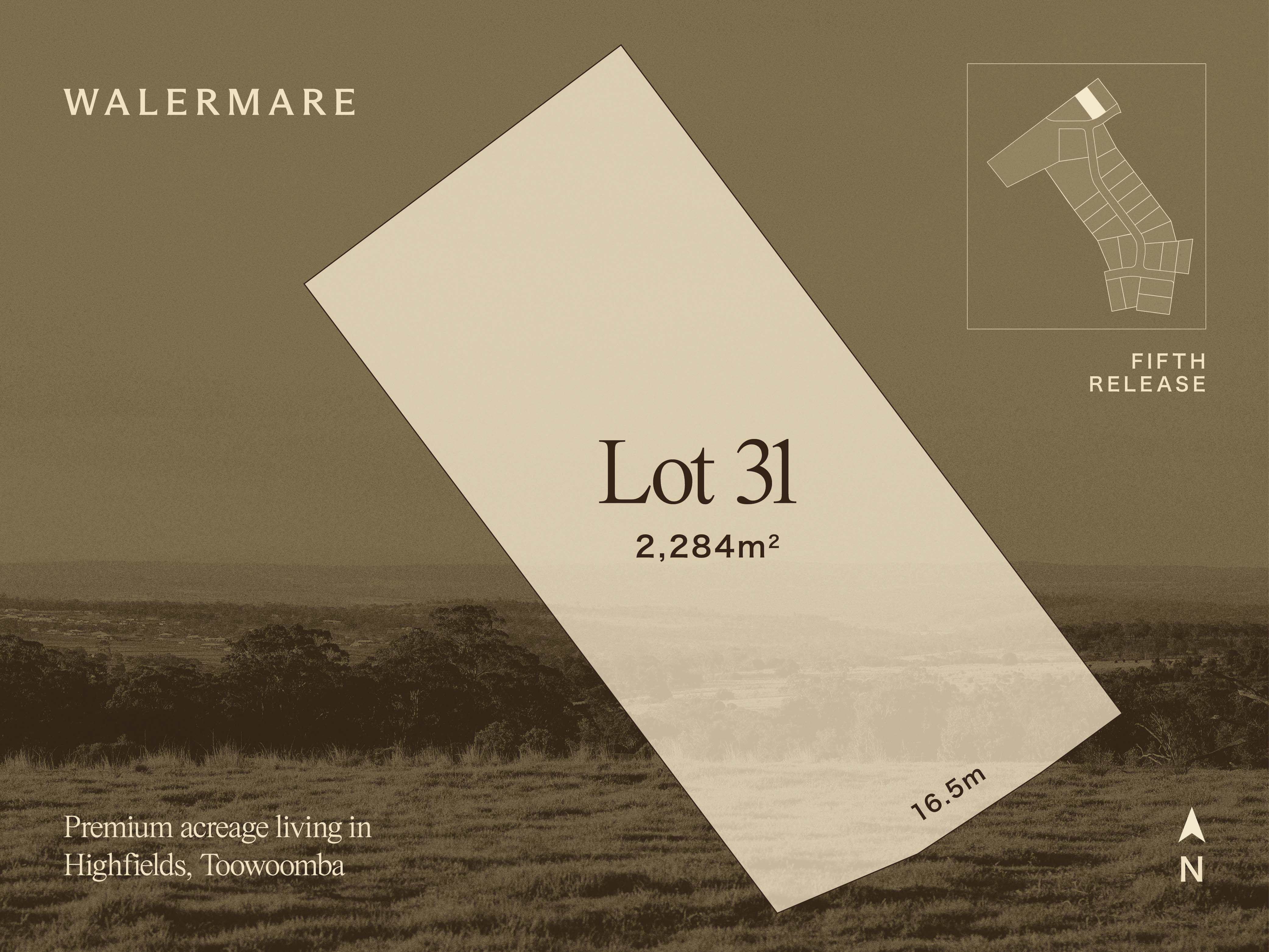 Walermare Estate - Highfields Render