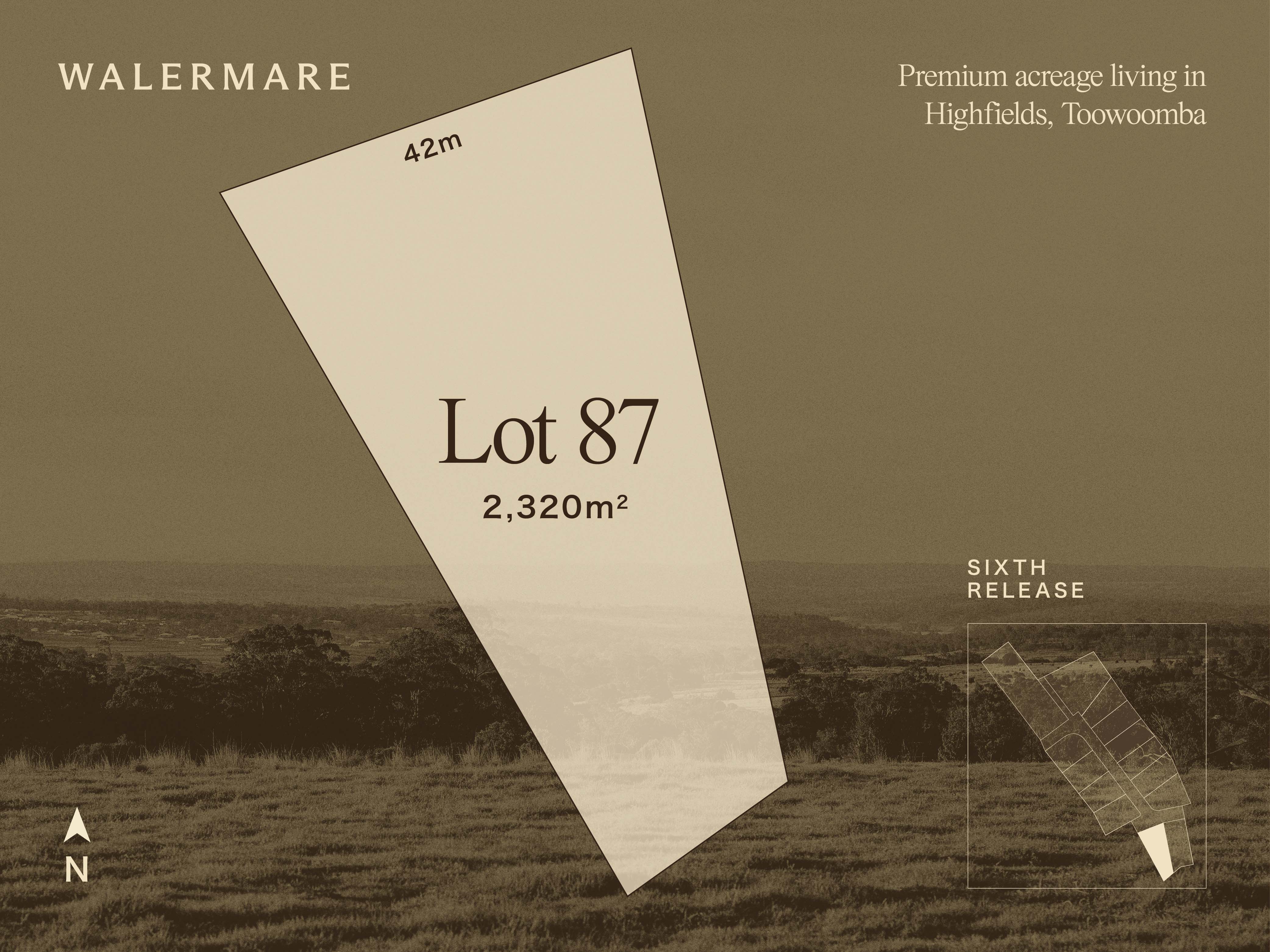 Walermare Estate - Highfields Render